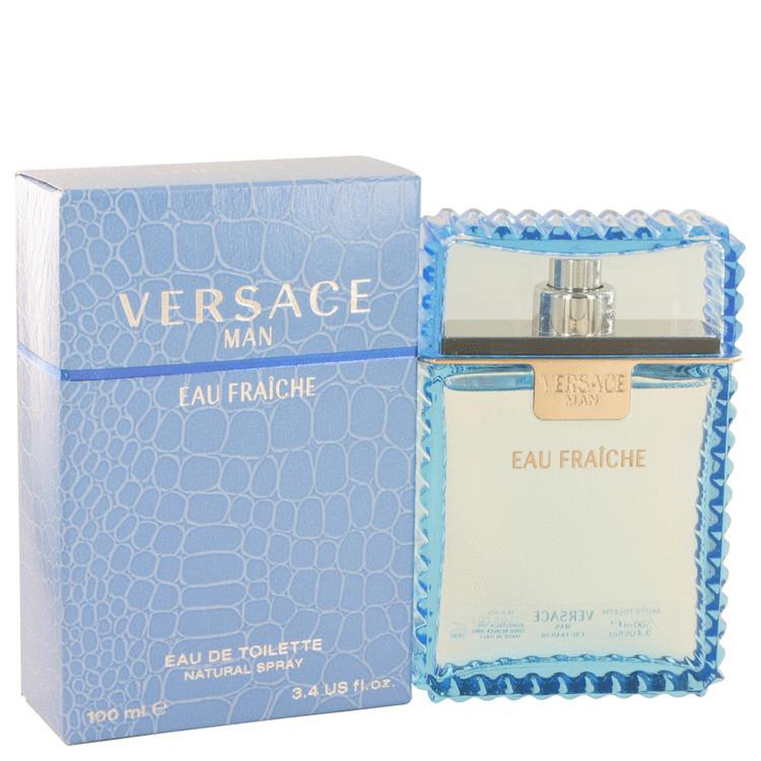Versace Eau Fraiche For Men 100ml Eau De Toilette Spray