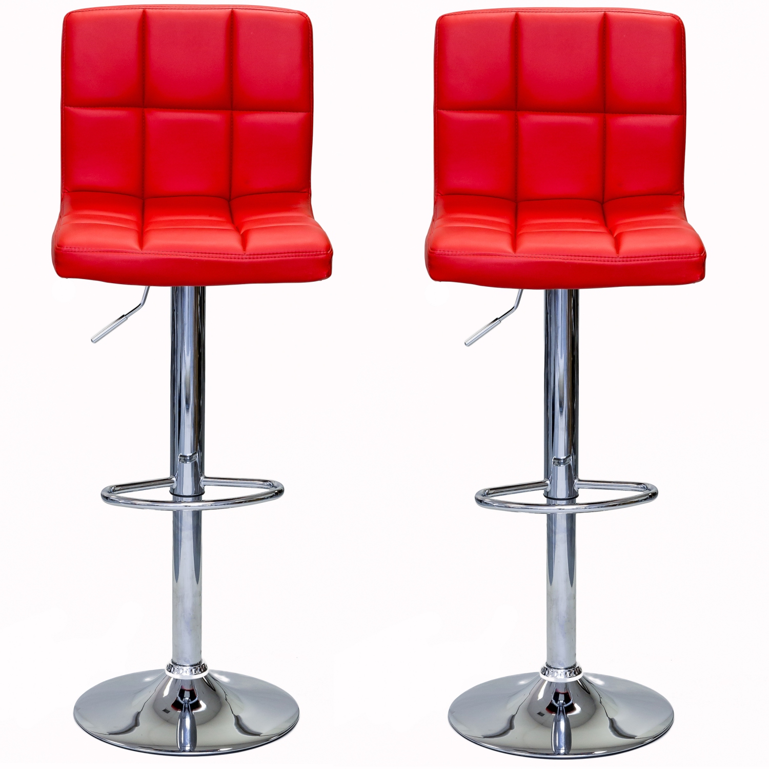 ViscoLogic Liberty Adjustable Bar stools Set of 2