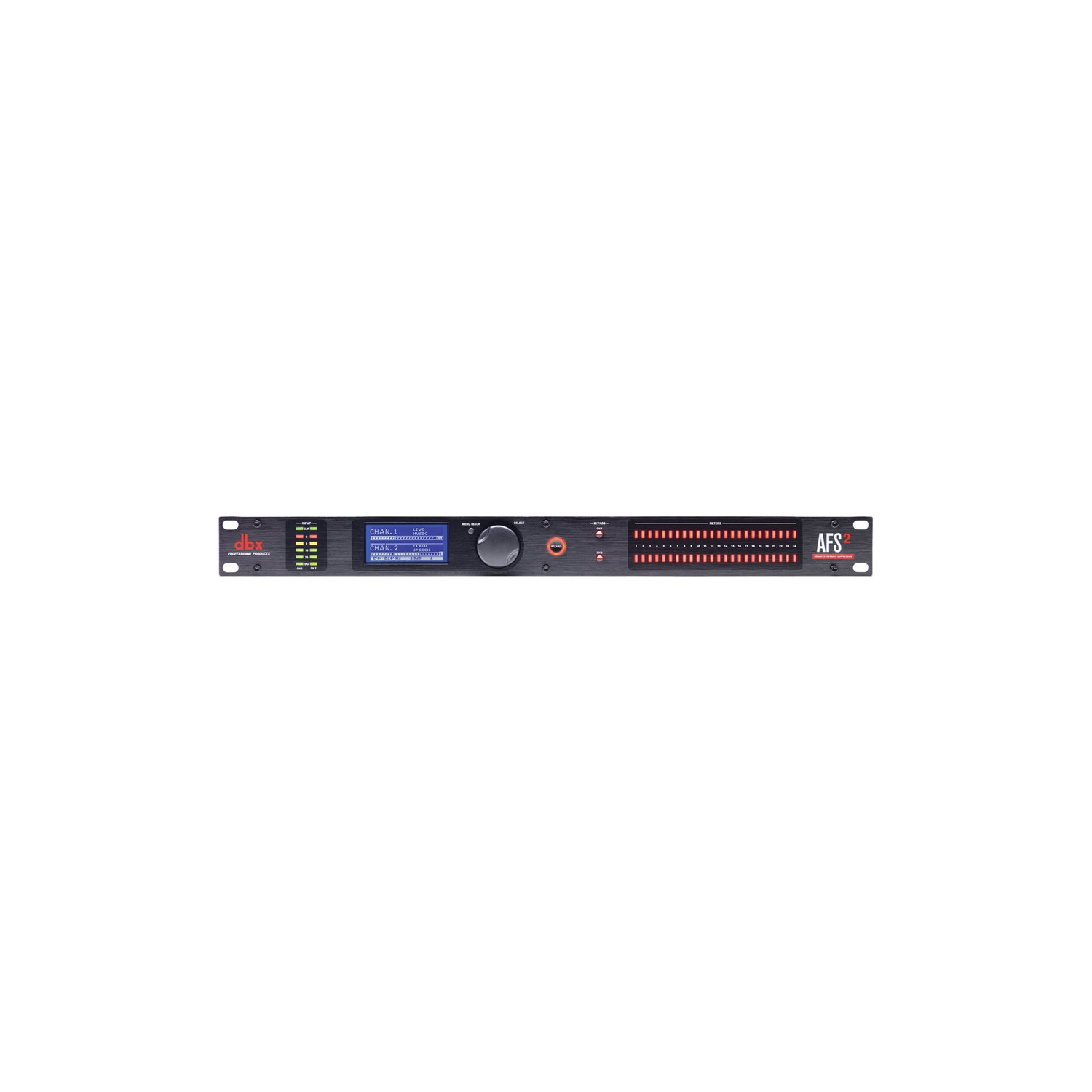 EQ Rackmount DBX AFS2 Automatic Feedback Suppressor