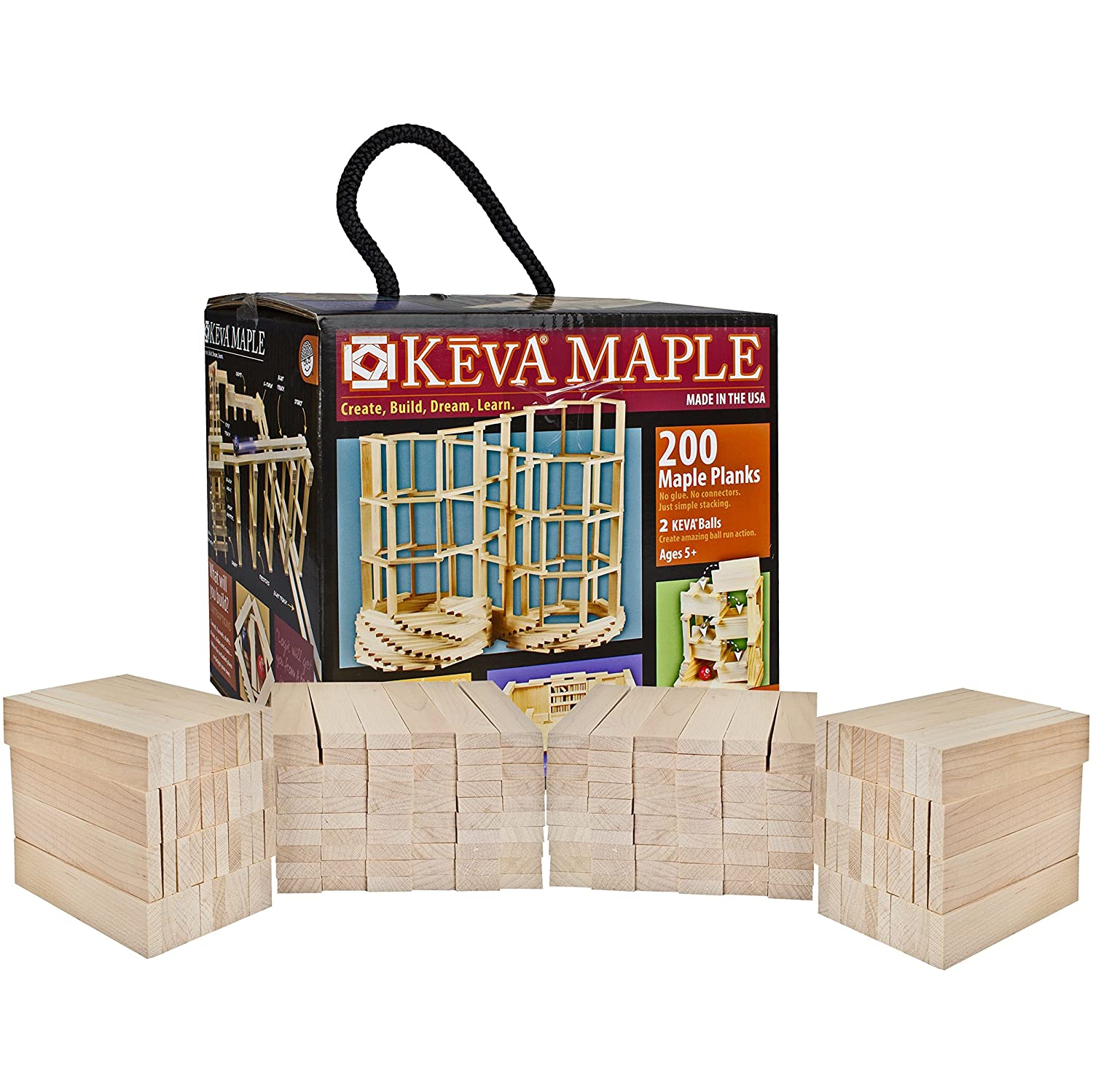 Mindware - Keva Maple 200 Plank Set