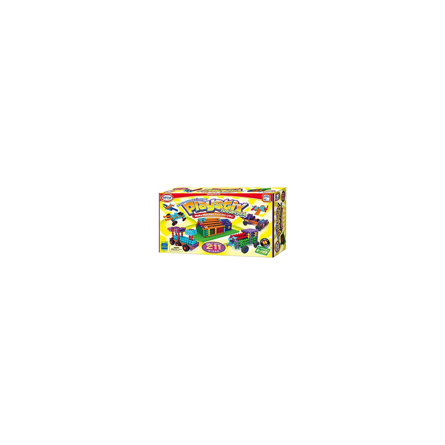 Popular Playthings - Playstix Deluxe Set 211 Pieces