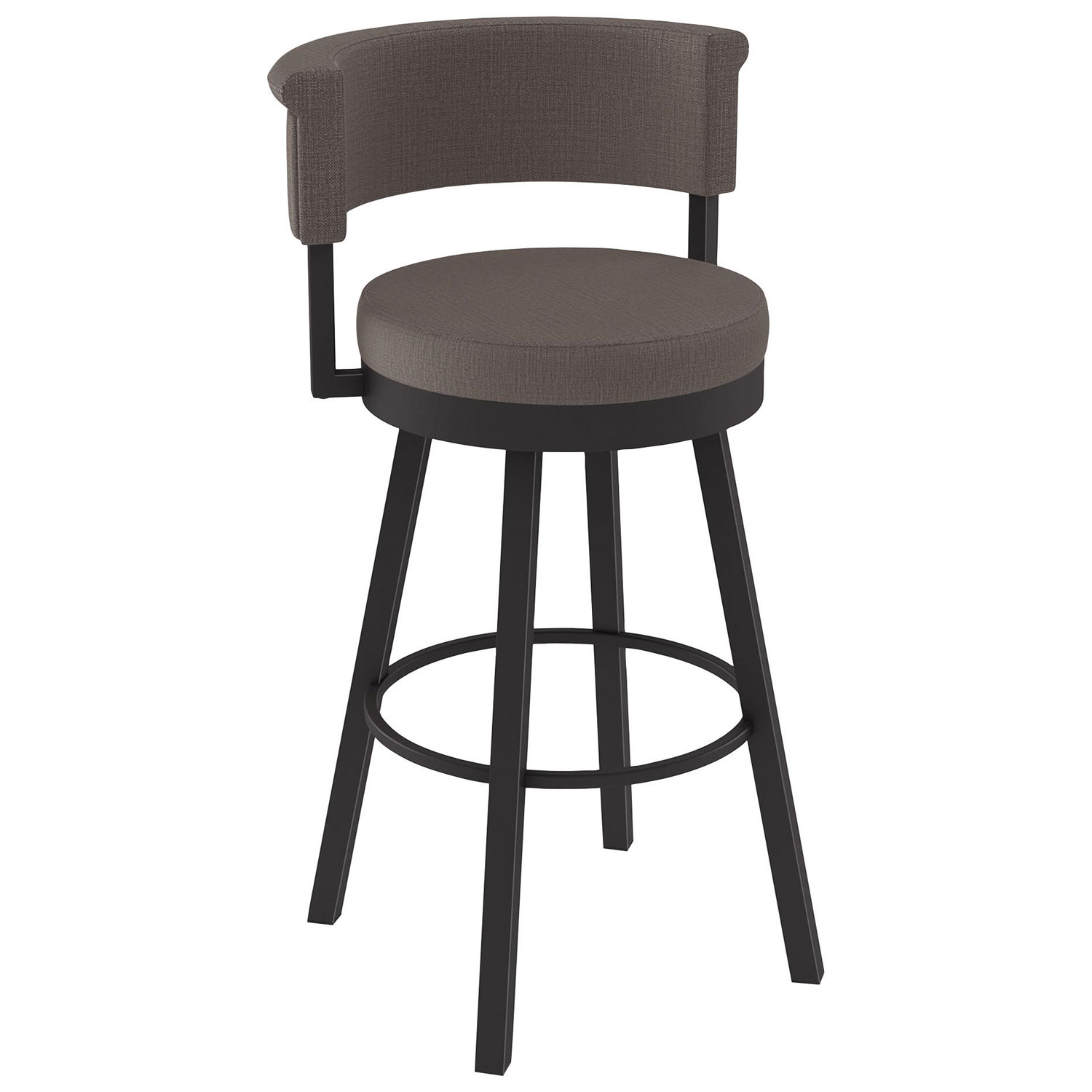 Rosco Contemporary Counter Height Barstool - Cobrizo/Slate