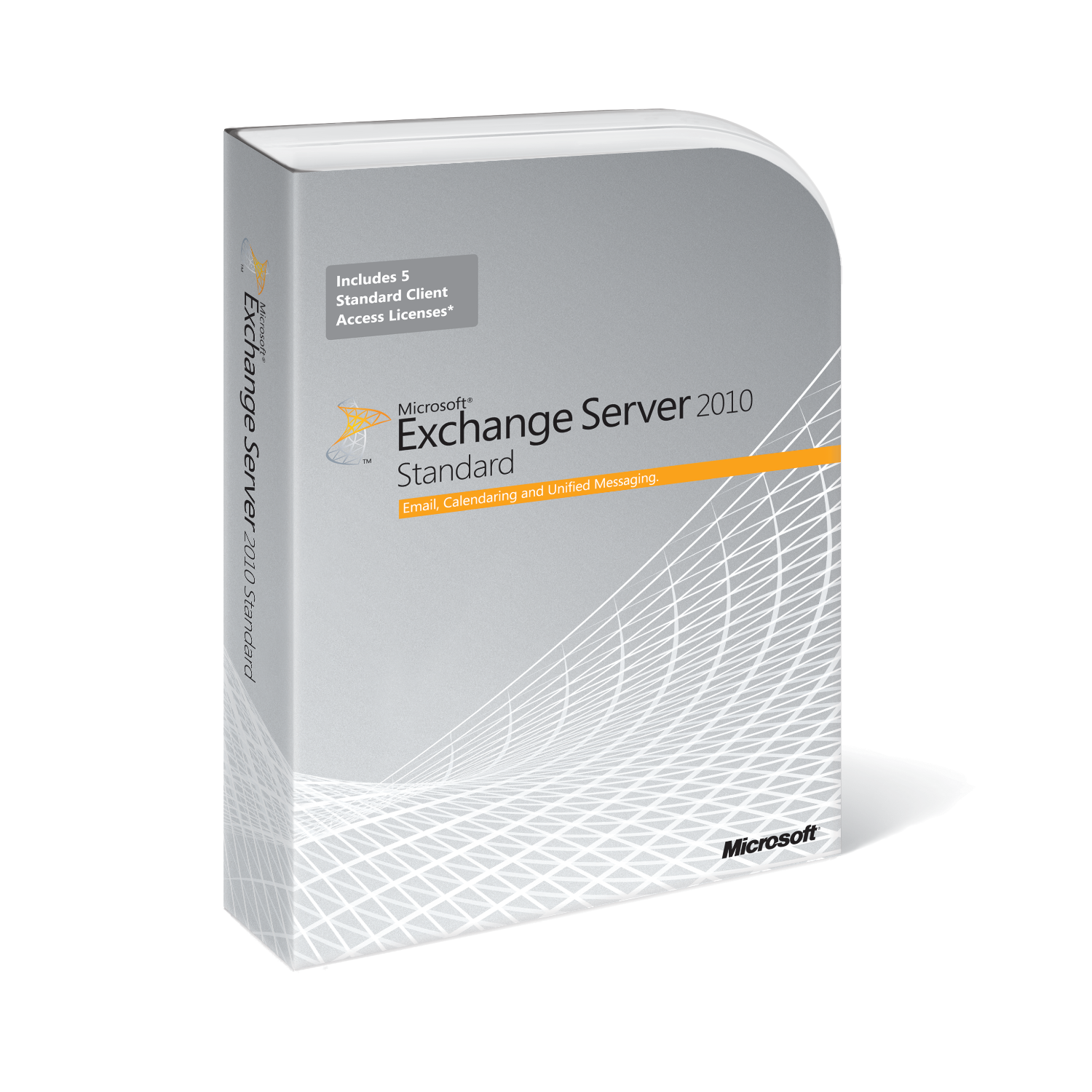 Microsoft Exchange Server Standard 2010 5 User CAL Add On License
