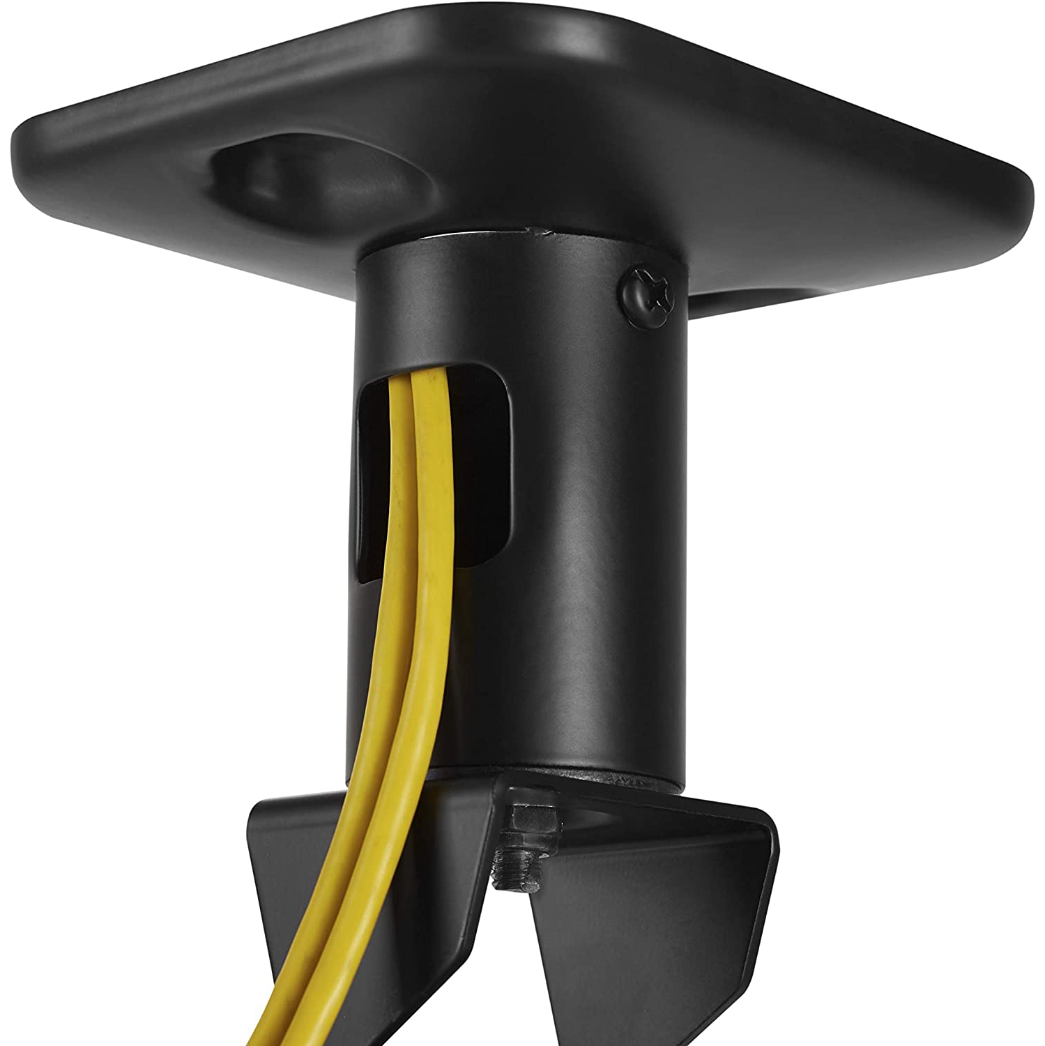 Duramex Projector Mount - Universal Ceiling Bracket LCD DLP Tilt 360° Swivel 25lbs Black