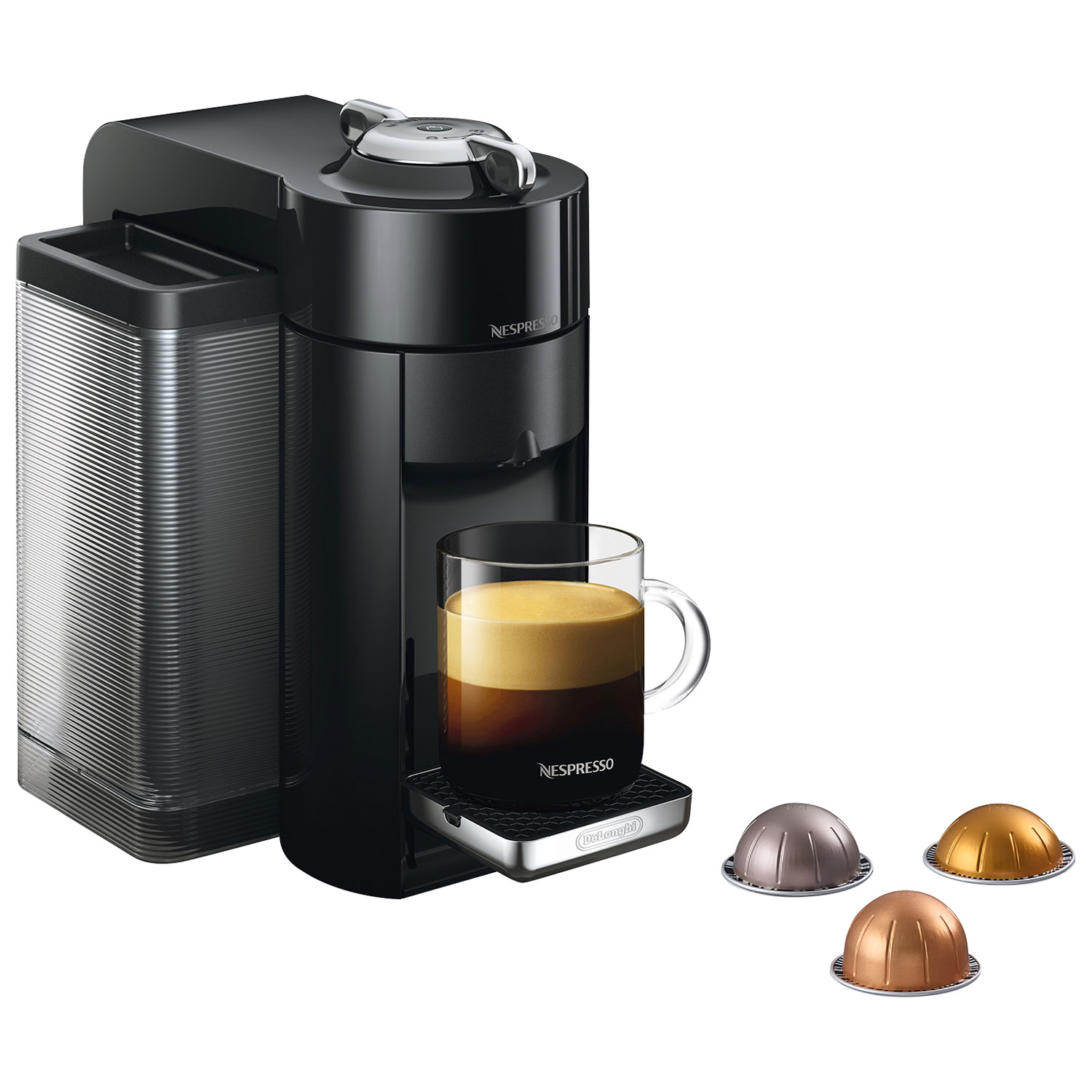 Nespresso Vertuo Coffee & Espresso Machine by De'Longhi - Piano Black