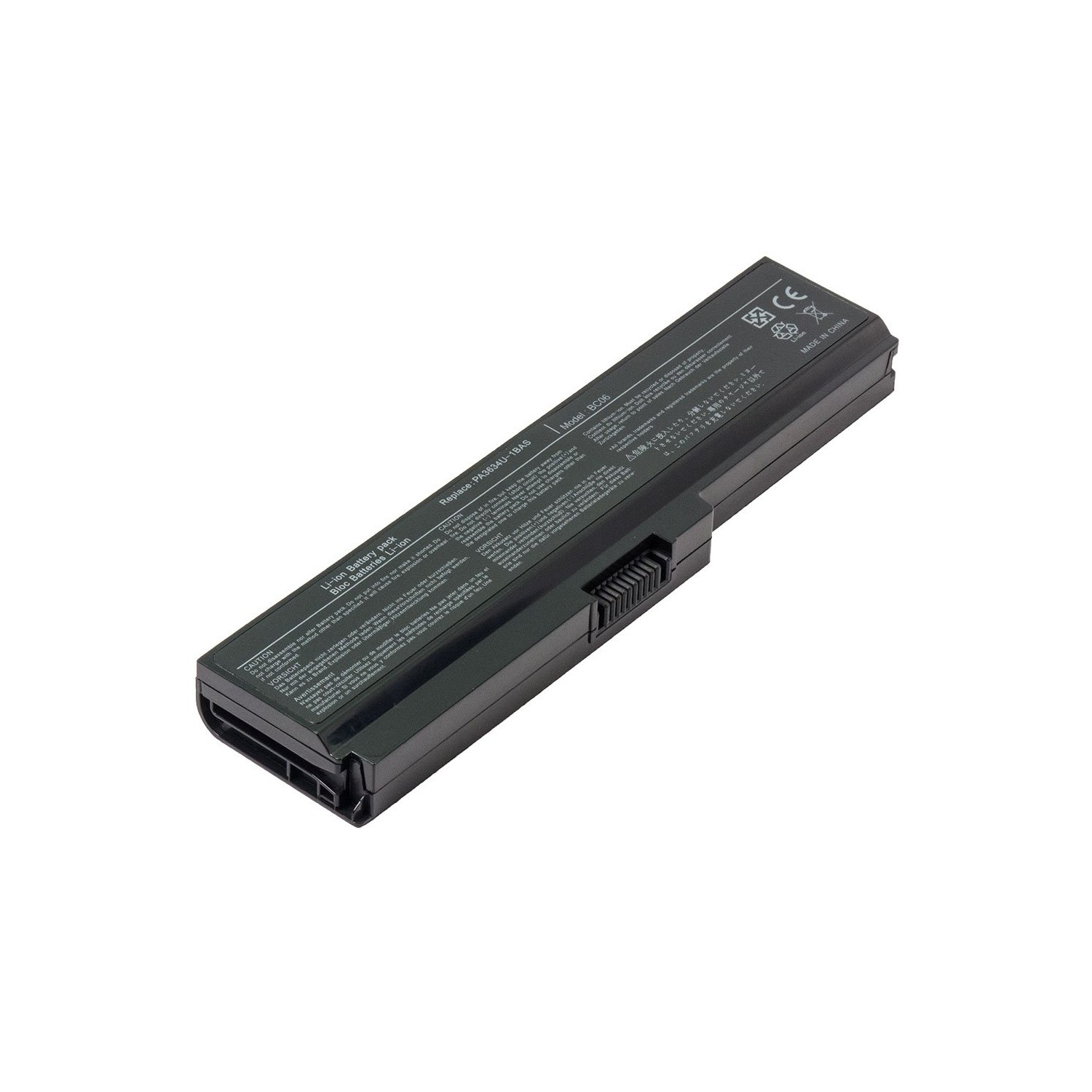 Laptop Battery Replacement for Toshiba Satellite C650D Series, PA3635U-1BRM, PABAS116, PABAS227, PABAS230