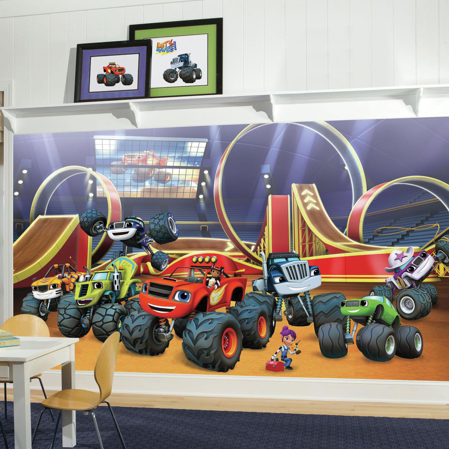 RoomMates Blaze 6' x 10.5' Wallpaper Mural