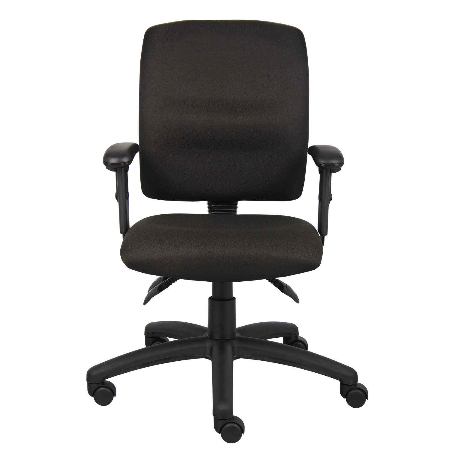 Nicer Furniture Multi-Function Task Computer Desk Chair, Fabric, Adjustable Arms