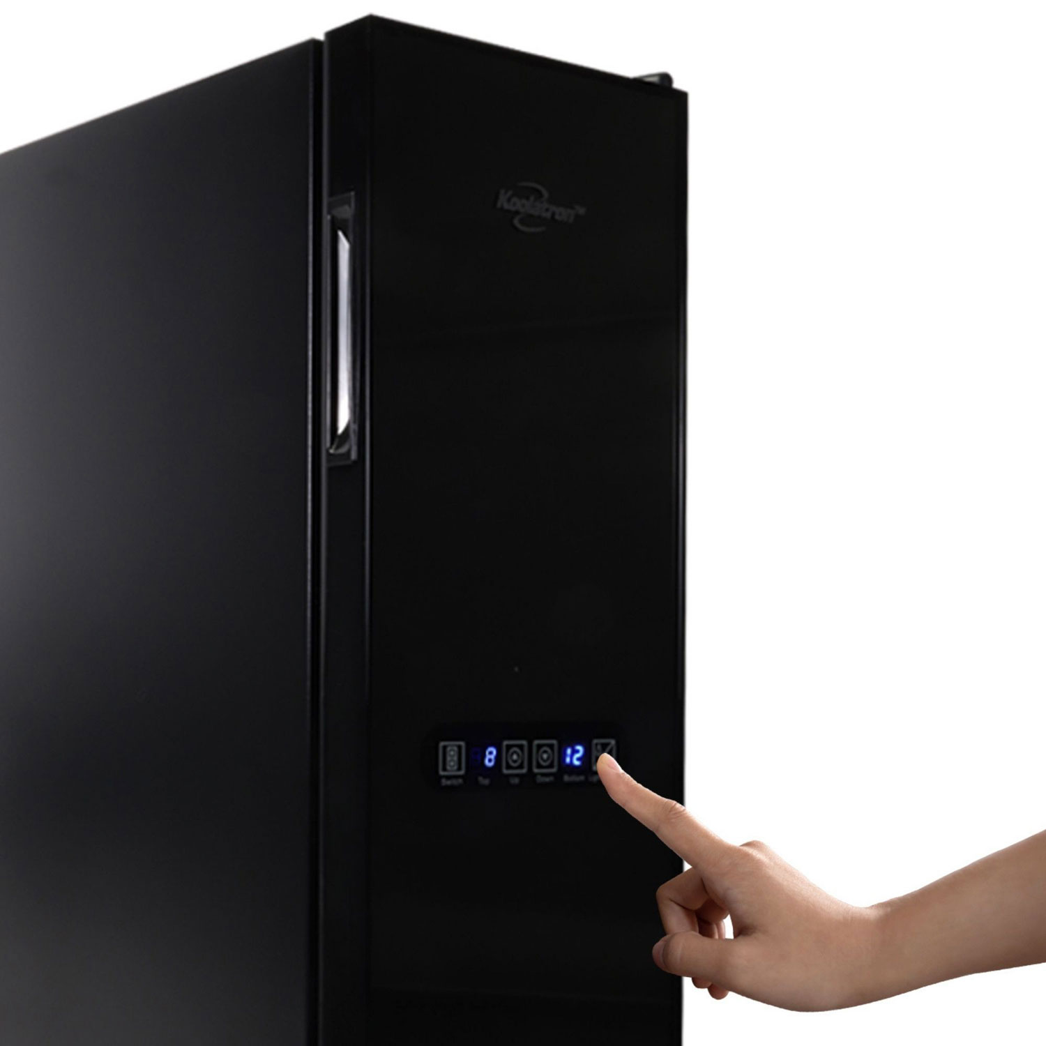 Koolatron 18-Bottle Slim Dual Zone Freestanding Wine Cooler / Wine Fridge
