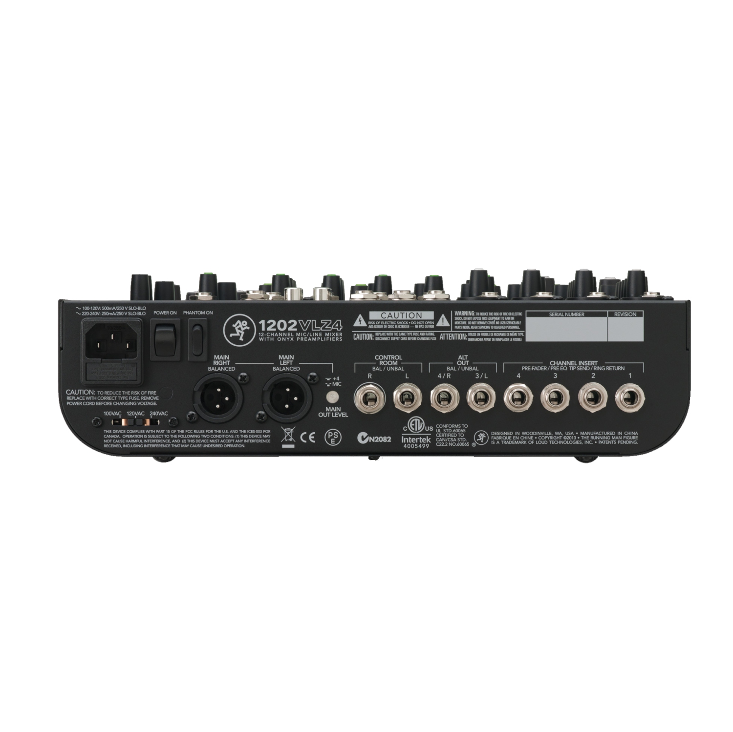 Mackie 1202VLZ4 12-Channel Compact Mixer