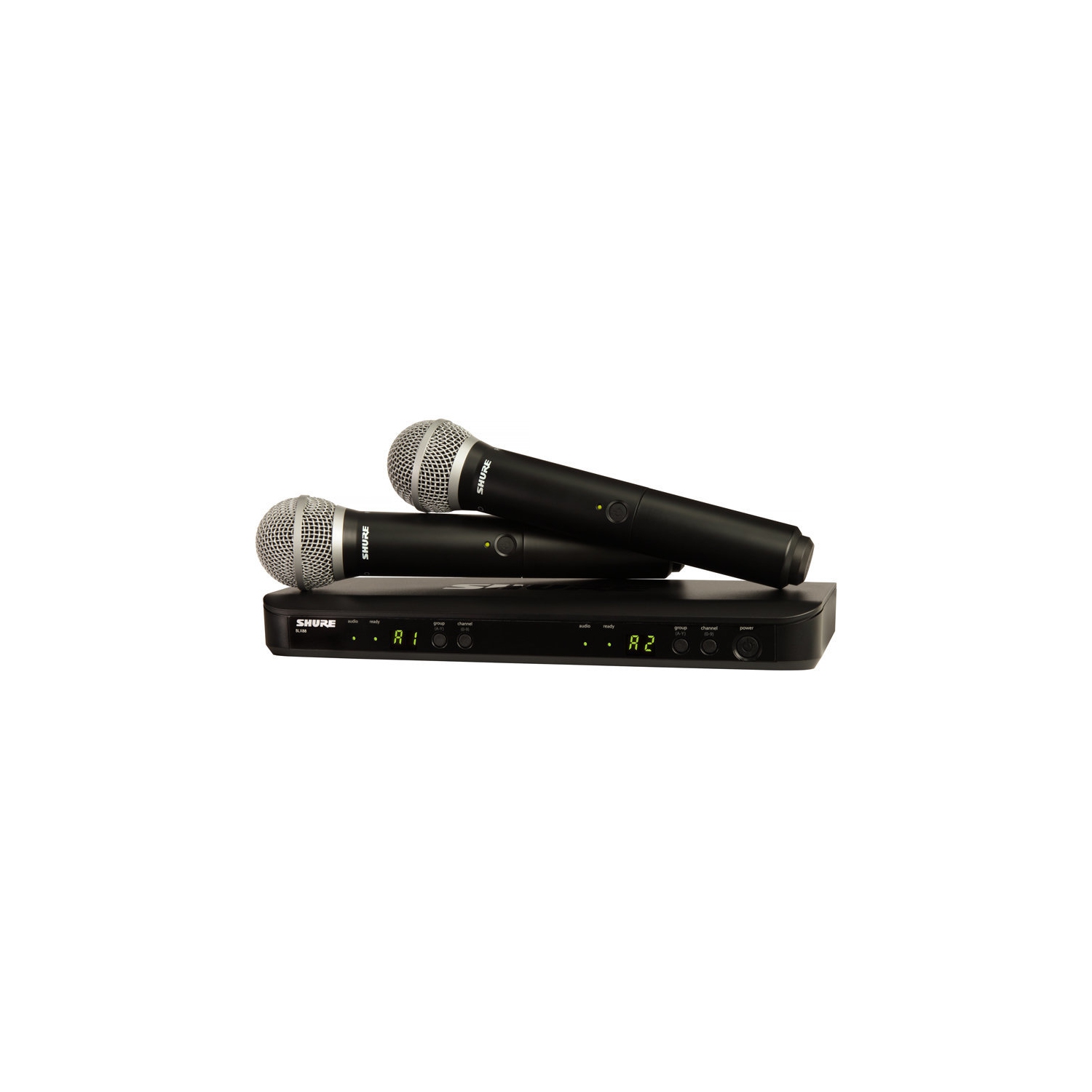 Shure BLX288/PG58 Dual-Transmitter Handheld Wireless System