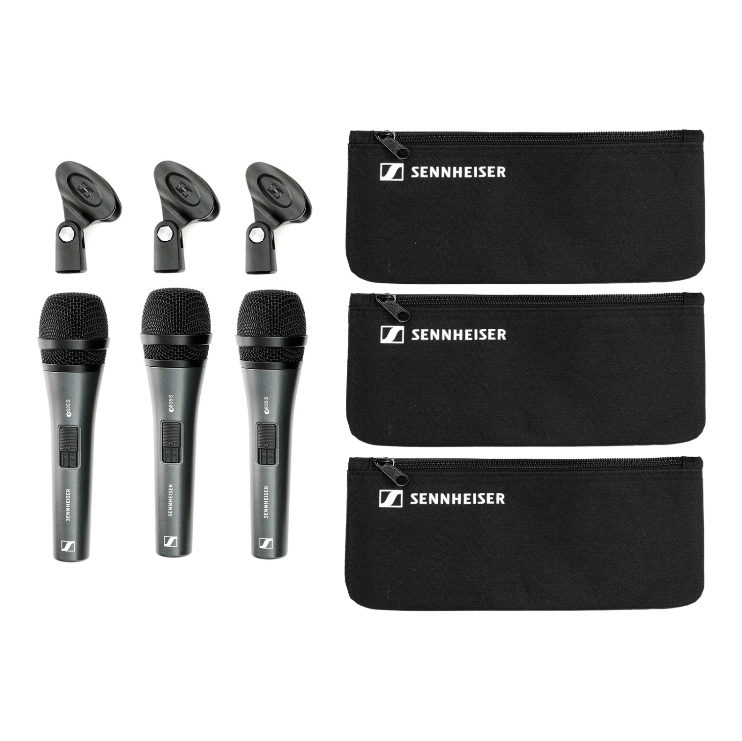 Sennheiser e835-S Evolution Handheld Dynamic Cardioid Microphone