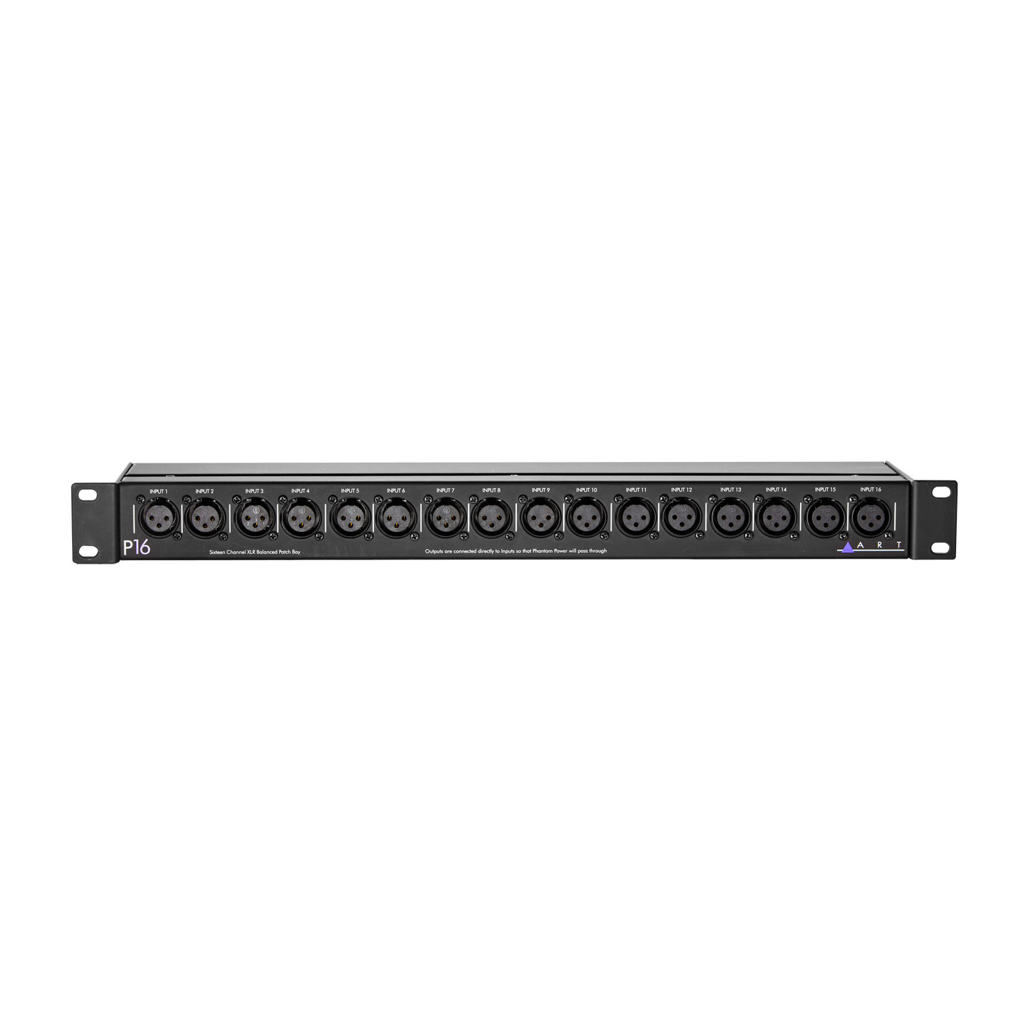 ART P16 XLR Balanced Patch Bay