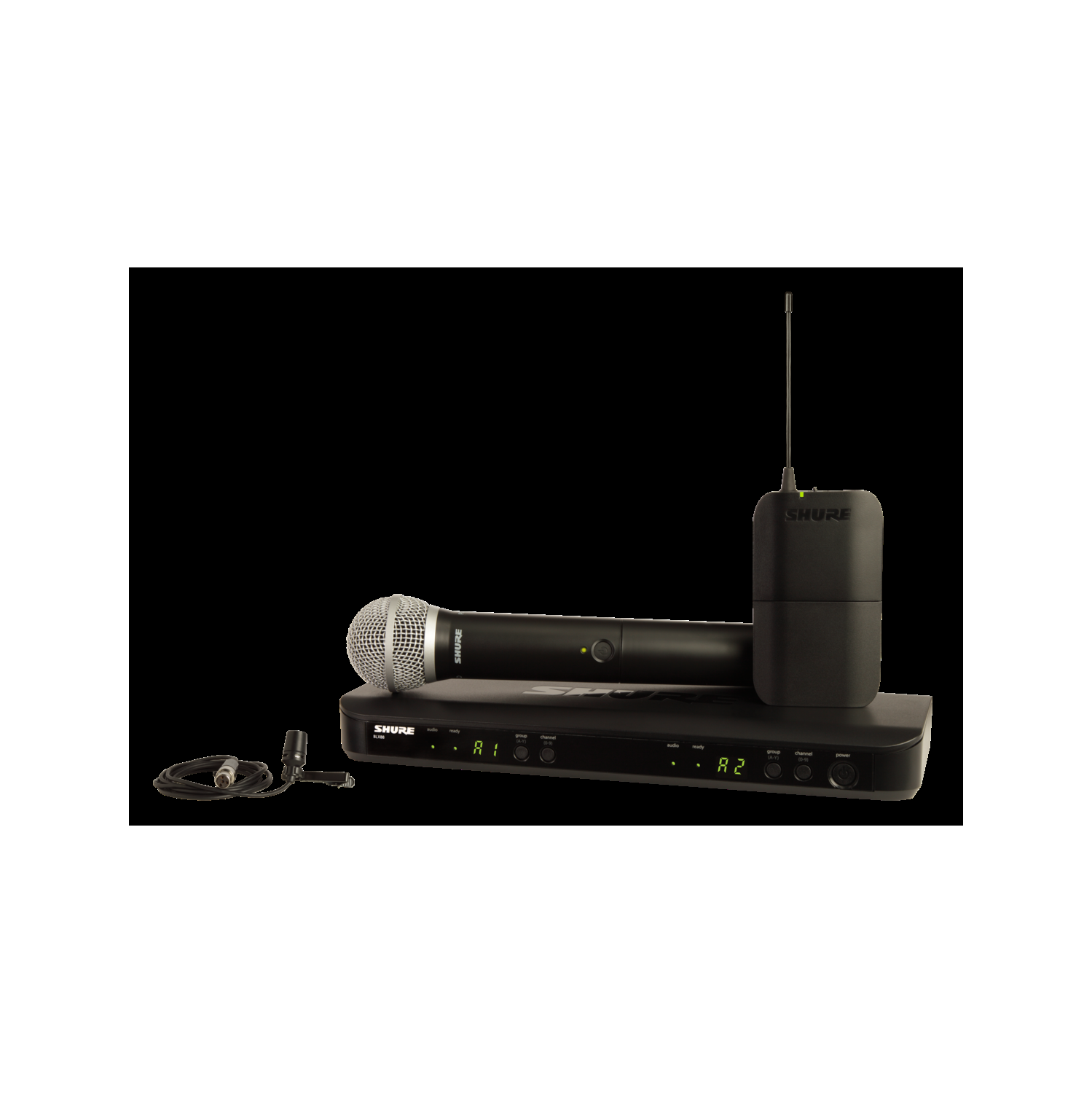Shure BLX1288/CVL Combo Wireless System (Freq: H9)
