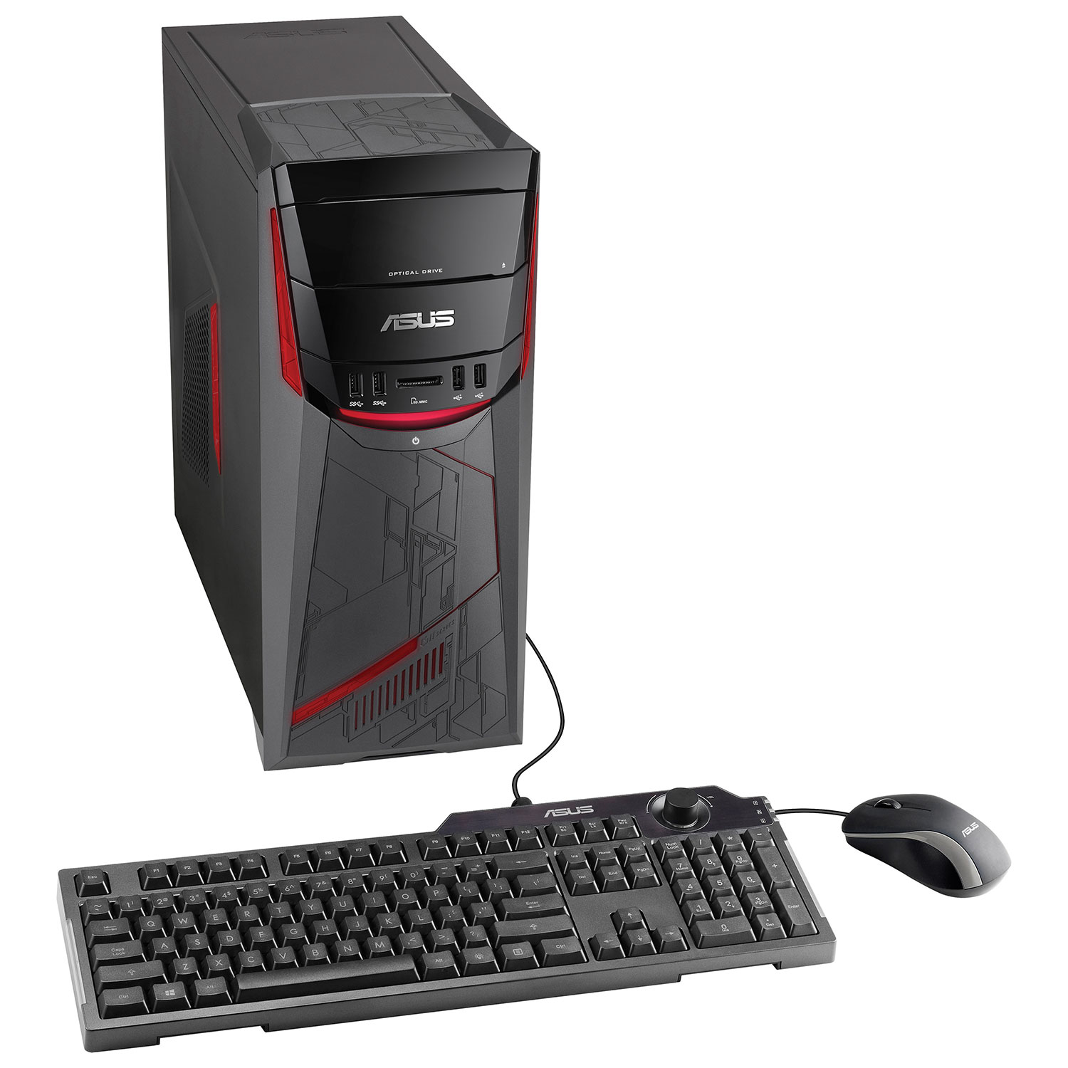 ASUS G11 Jeu PC (Intel Core i5-7400/ 1TB HDD/ 12GB RAM/ NVIDIA GeForce GTX1050/ Windows 10)