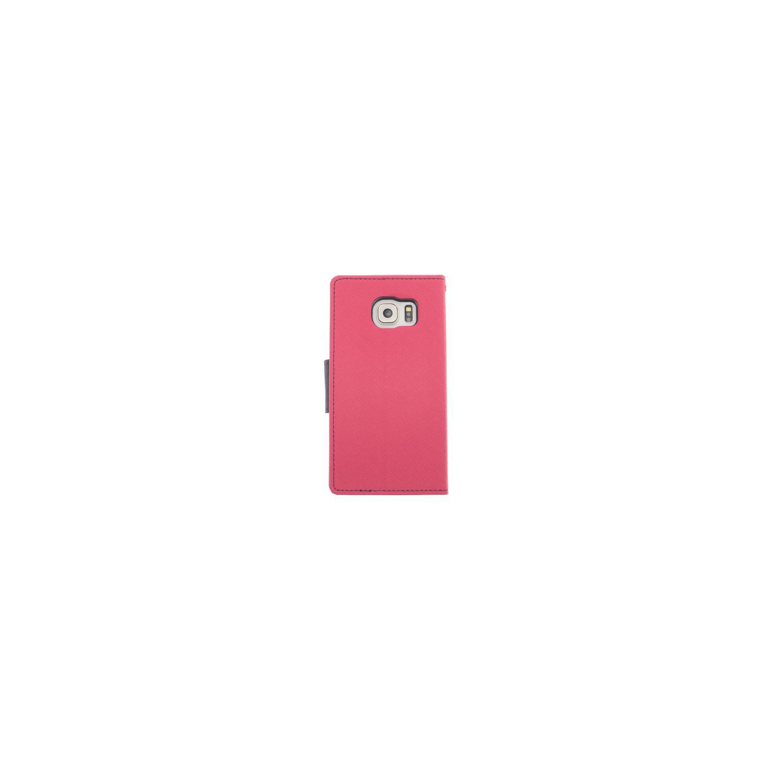 Mercury Goospery Fancy Diary - Galaxy S6 edge - Red/Navy