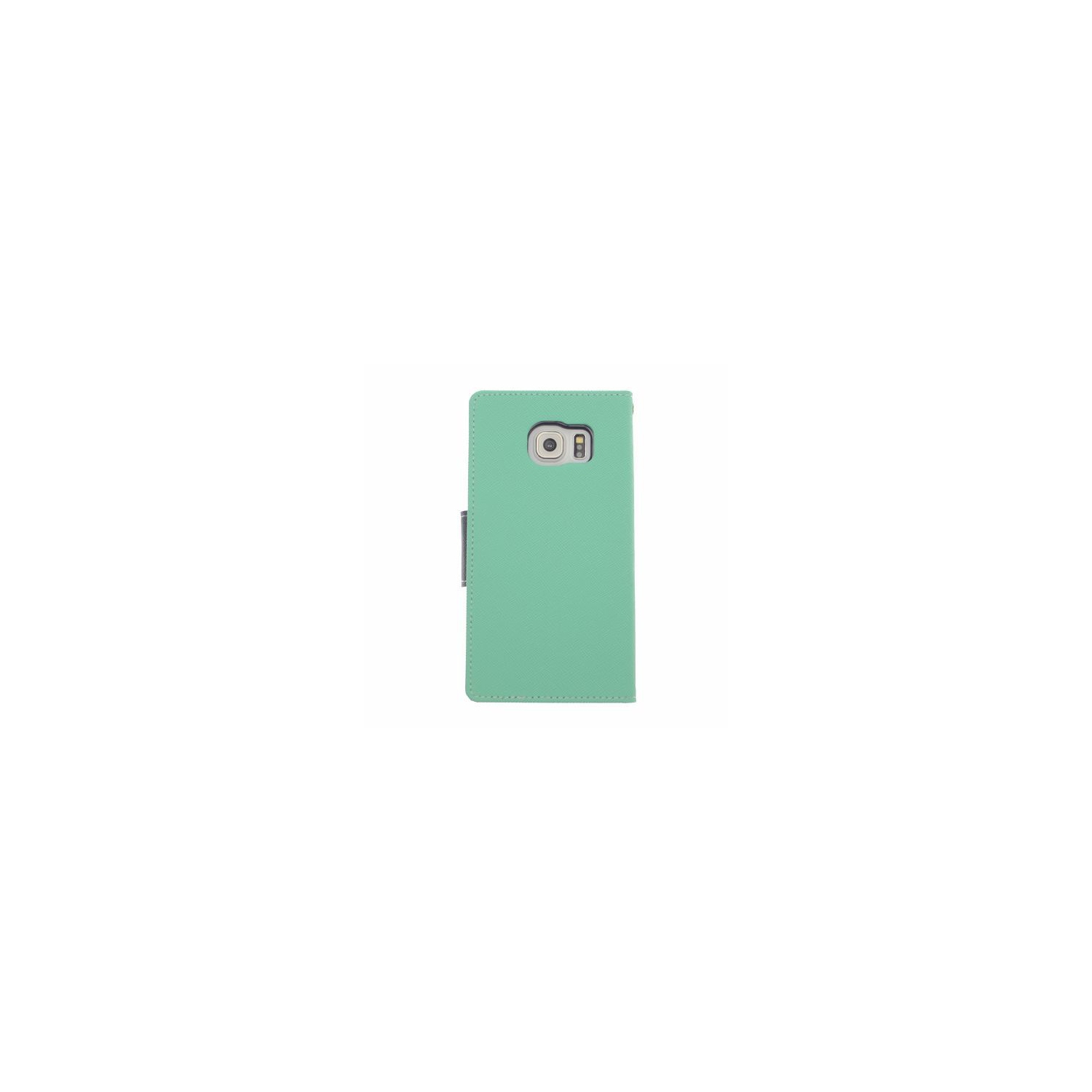 Mercury Goospery Fancy Diary - Galaxy S6 edge - Mint/Navy