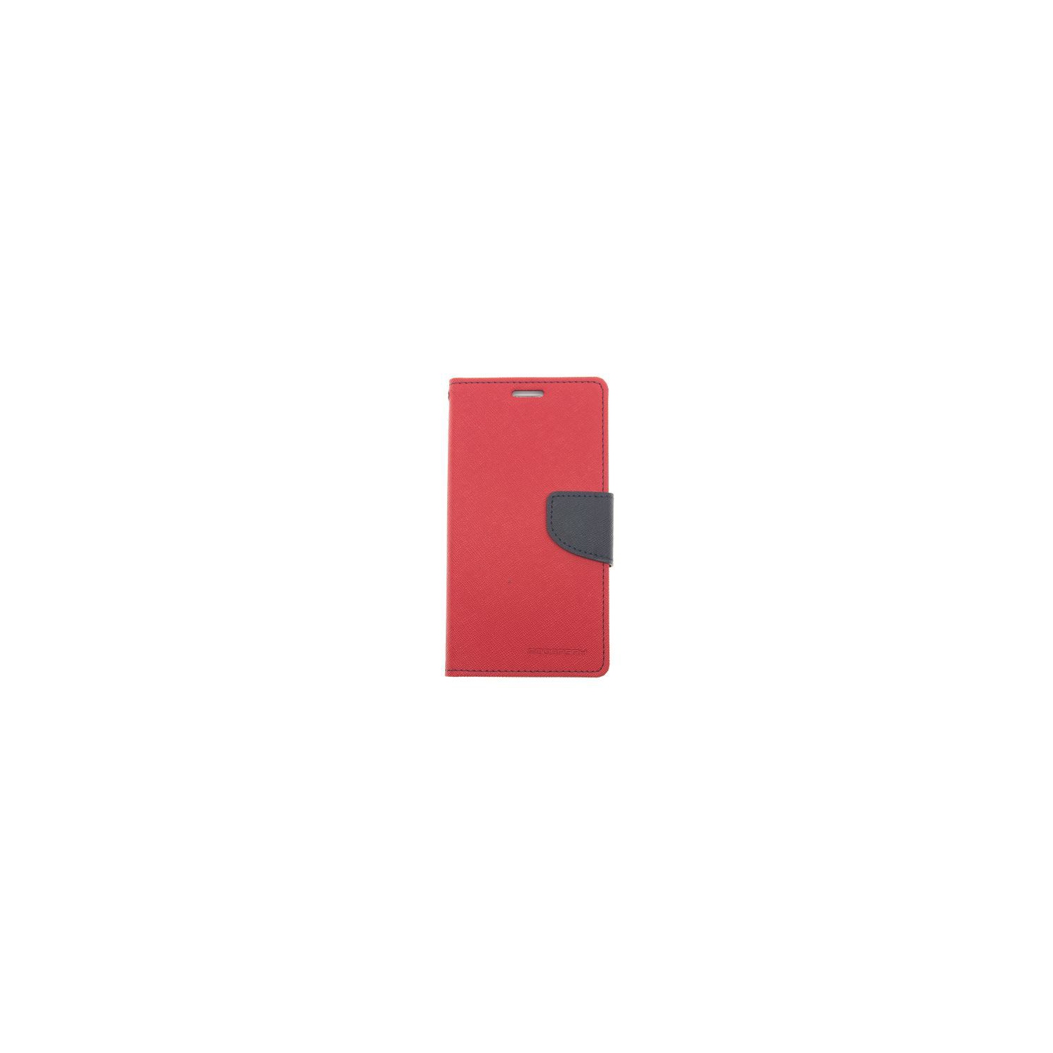 Mercury Goospery Fancy Diary - Galaxy S6 edge+ - Red/Navy