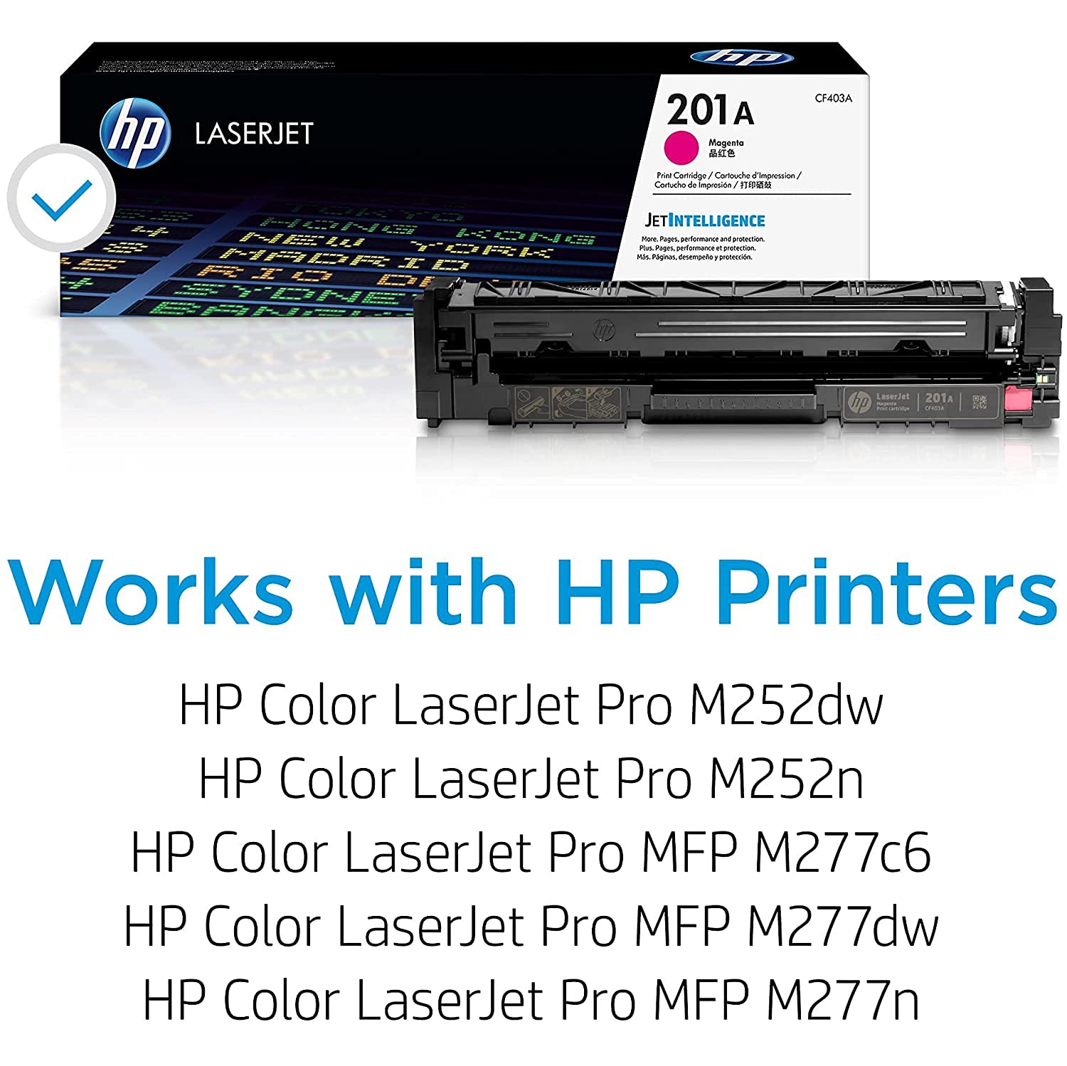 HP 201A Magenta Original LaserJet Toner Cartridge