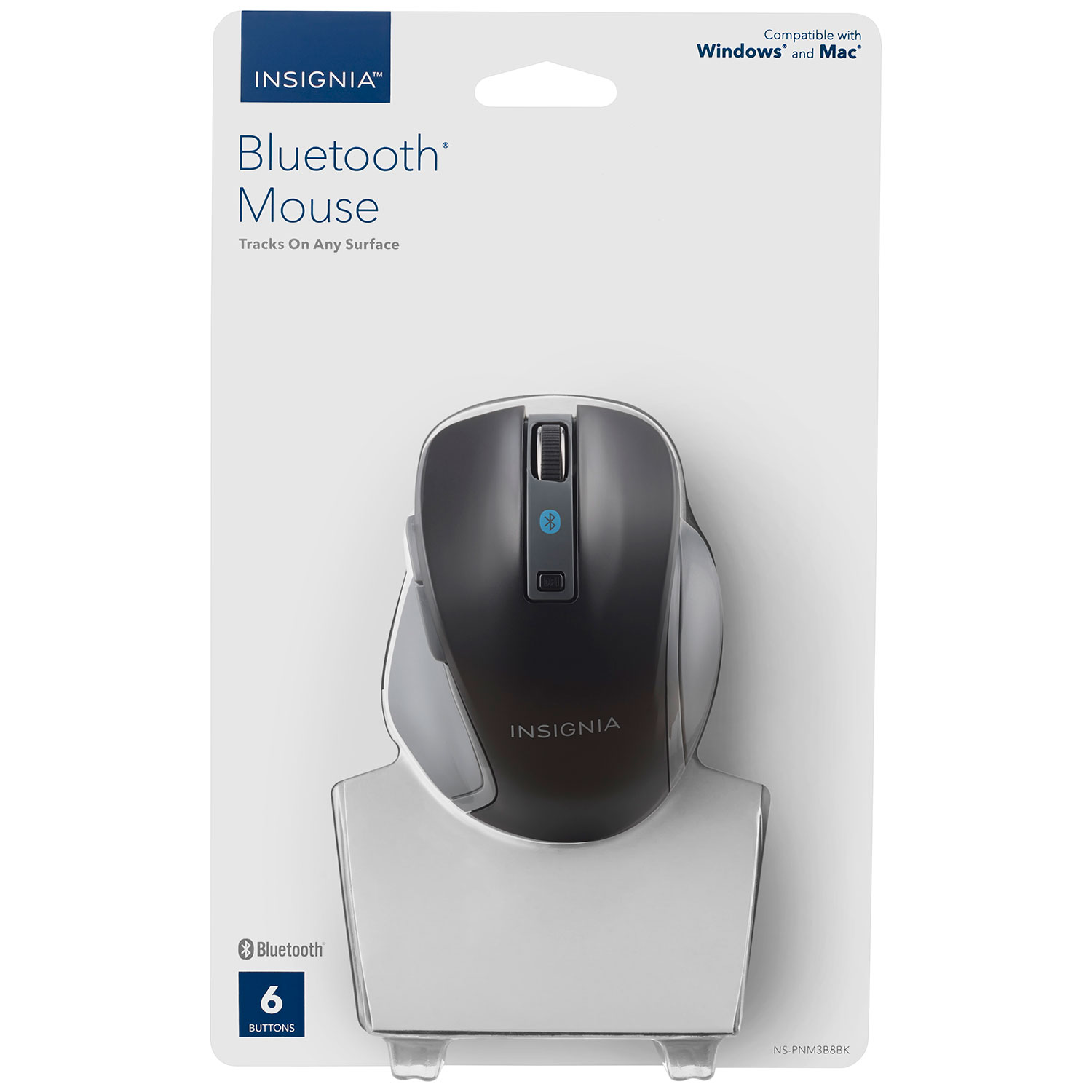 Souris Bluetooth Blue Trace d'Insignia - Noir - Exclusivité Best Buy