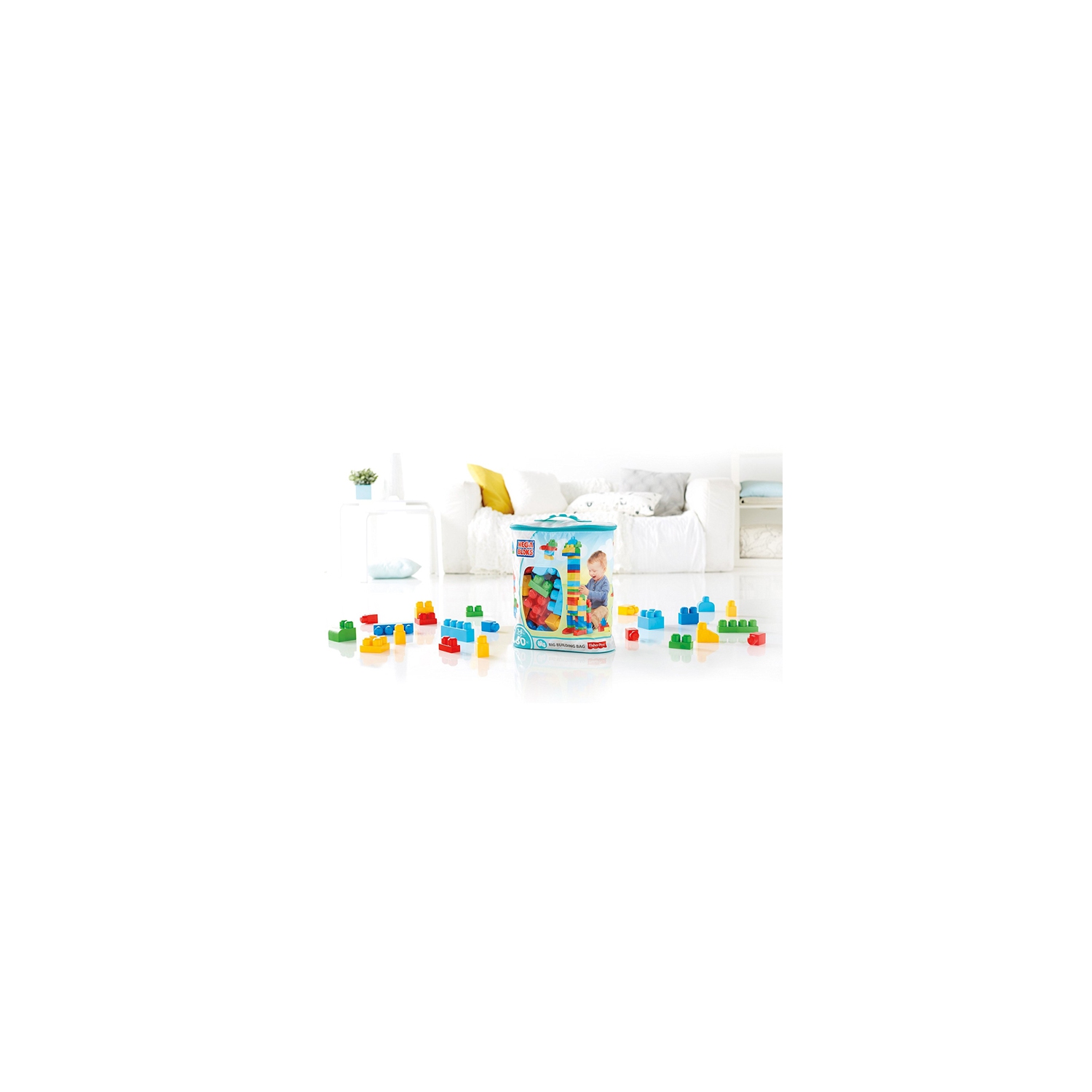 Mega Blocks - Grand sac de construction 80 pièces