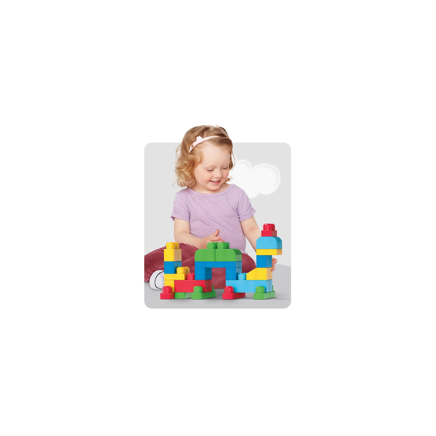 Mega Blocks - Grand sac de construction 80 pièces