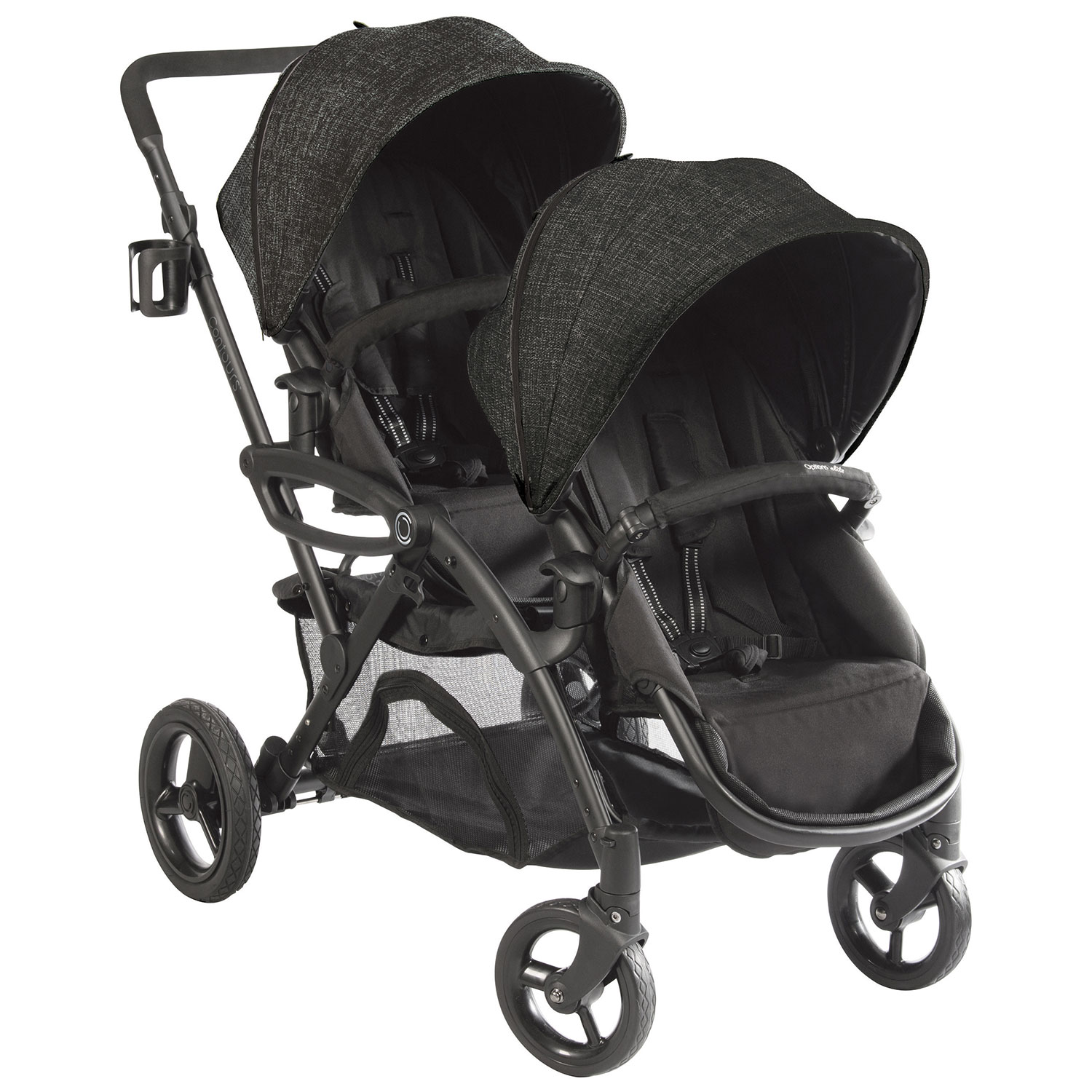 double stroller with bassinet option
