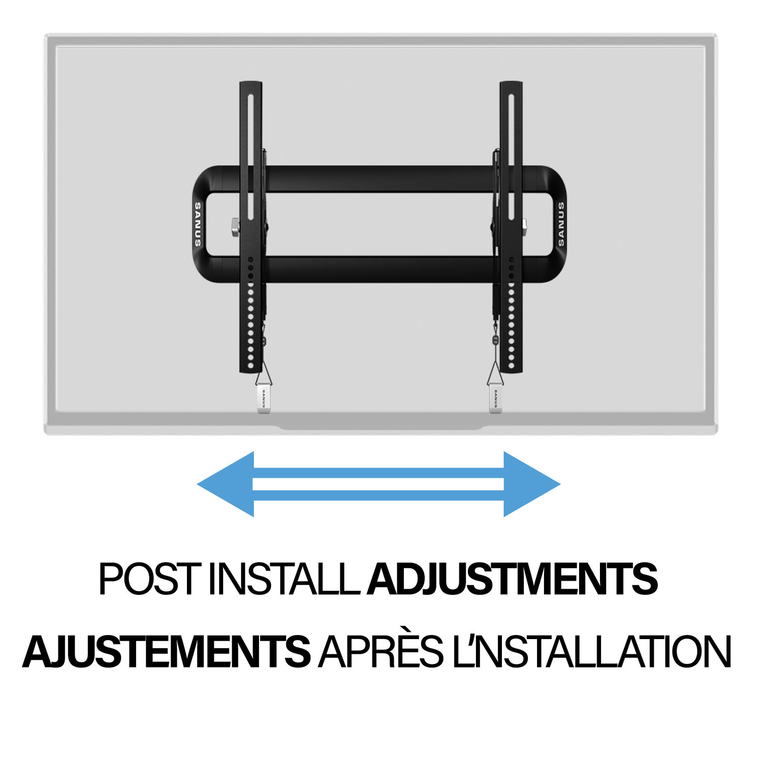 Support mural inclinable pour téléviseur de 37 à 55 po de SANUS - Exclusivité Best Buy