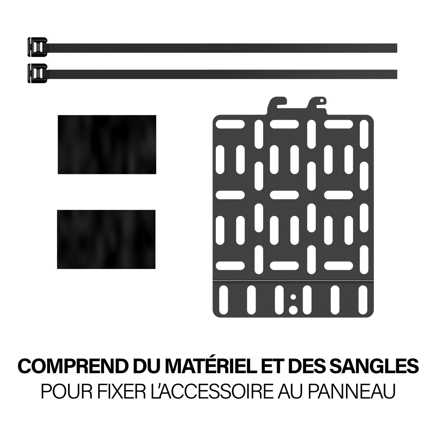 Panneau de fixation de SANUS pour appareils de diffusion