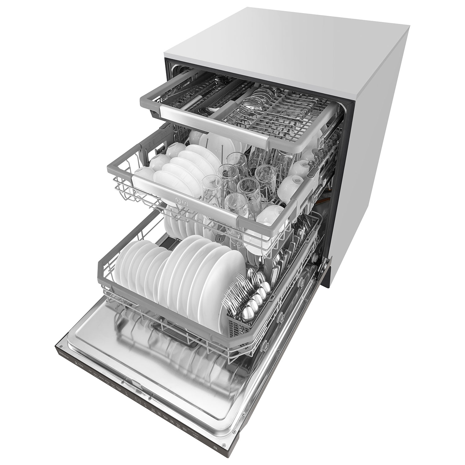 LG 24 Smooth Black Built In Dishwasher Maine's Top