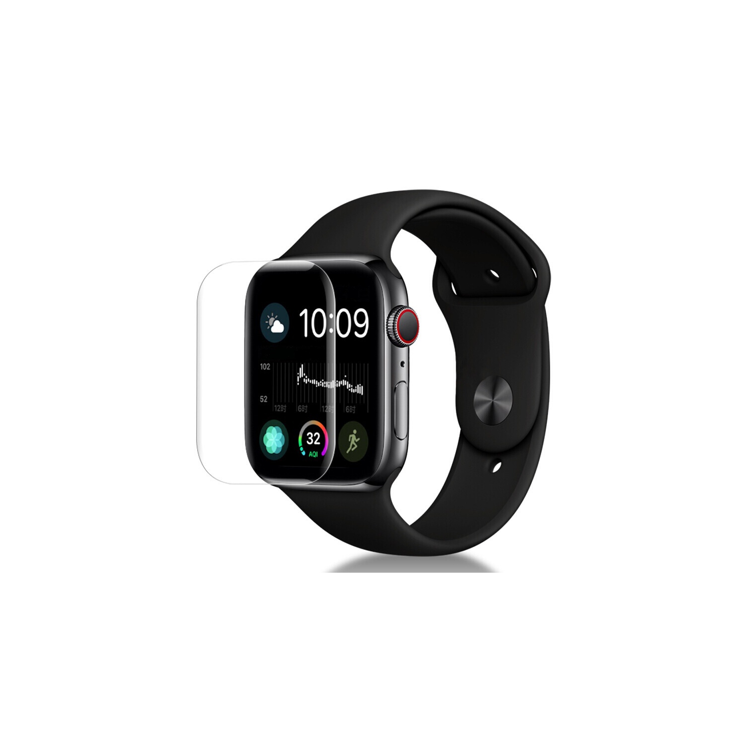 Protecteur d’écran complet pour Apple Watch de 42 mm