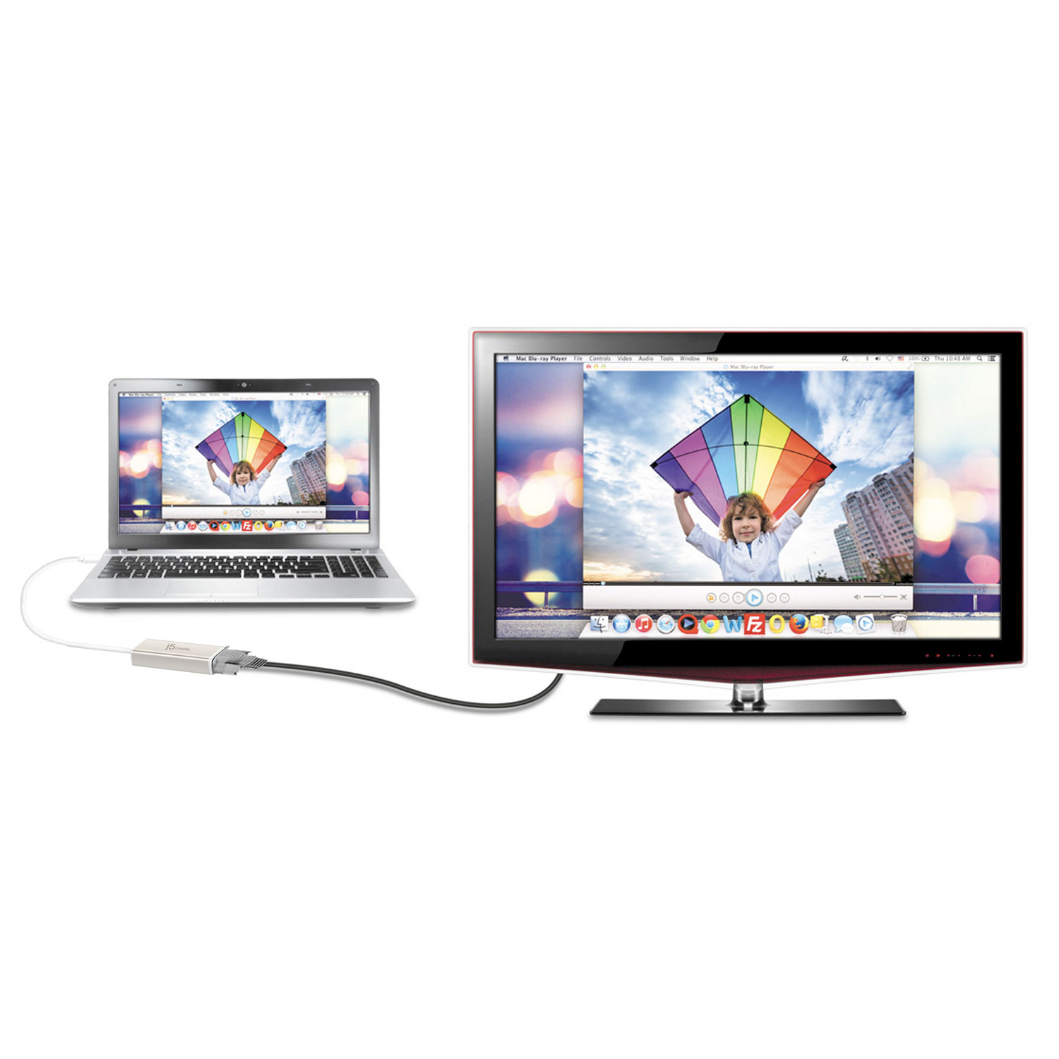 j5create 0.15m USB-C to VGA Adapter (JCA111)