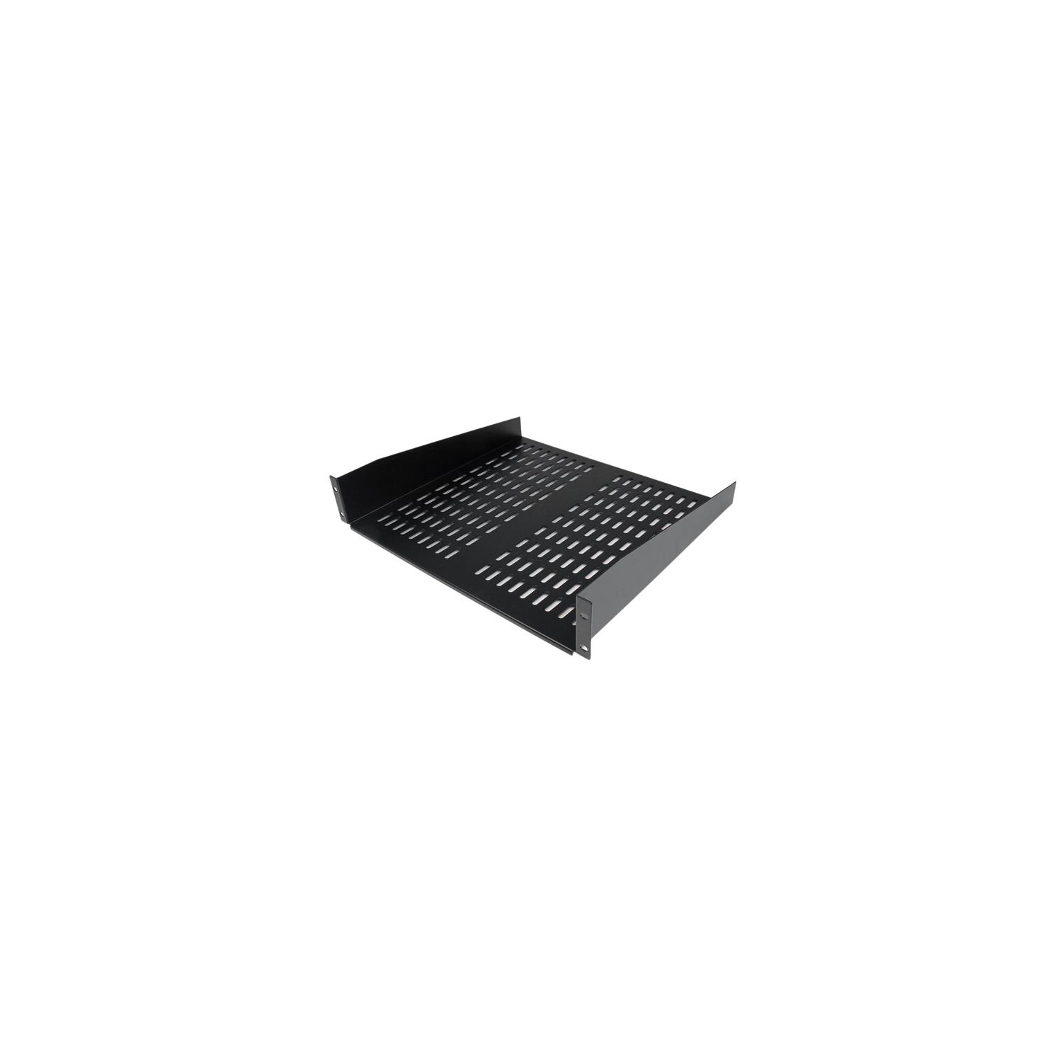 StarTech 2U Universal Vented Rack Mount Cantilever Shelf for 19-Inch Server Racks