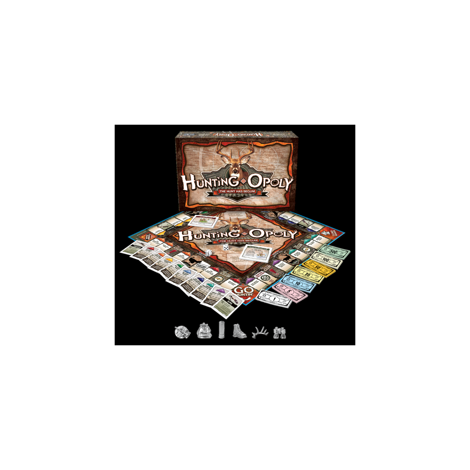 Late for the Sky HUNT Opoly Board Game - Hunt