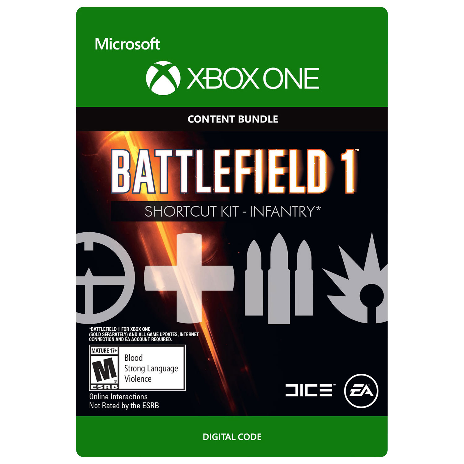 Battlefield 1 Shortcut Kit: Infantry Bundle (Xbox One) - Digital Download