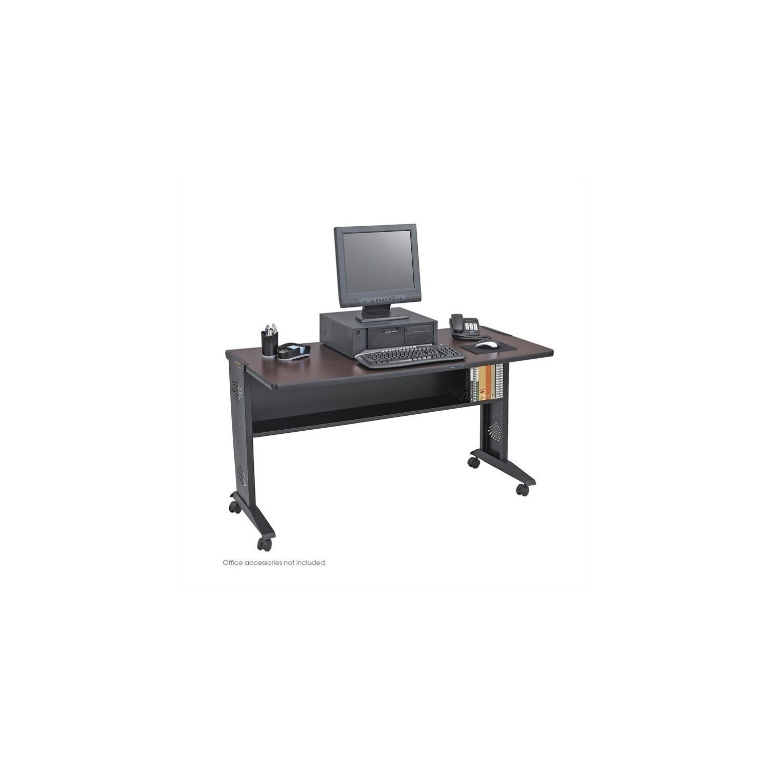 safco reversible top computer desk