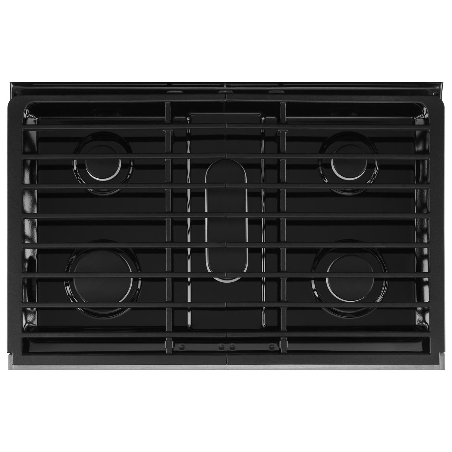 Whirlpool 30" 6.0 Cu. Ft. Double Oven 5-Burner Slide-In Gas Range - Stainless Steel