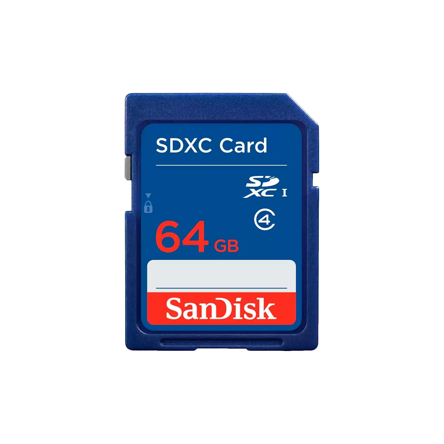Carte mémoire SDXC 64&nbsp;Go classe 4 de SanDisk - SDSDB-064G-B35