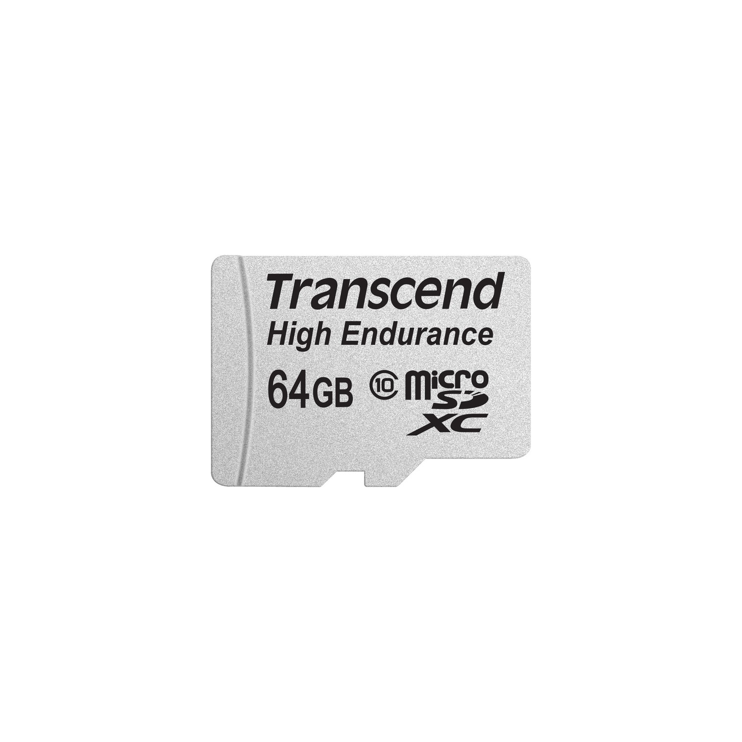 Carte microSD High Endurance de 64 Go de Transcend information