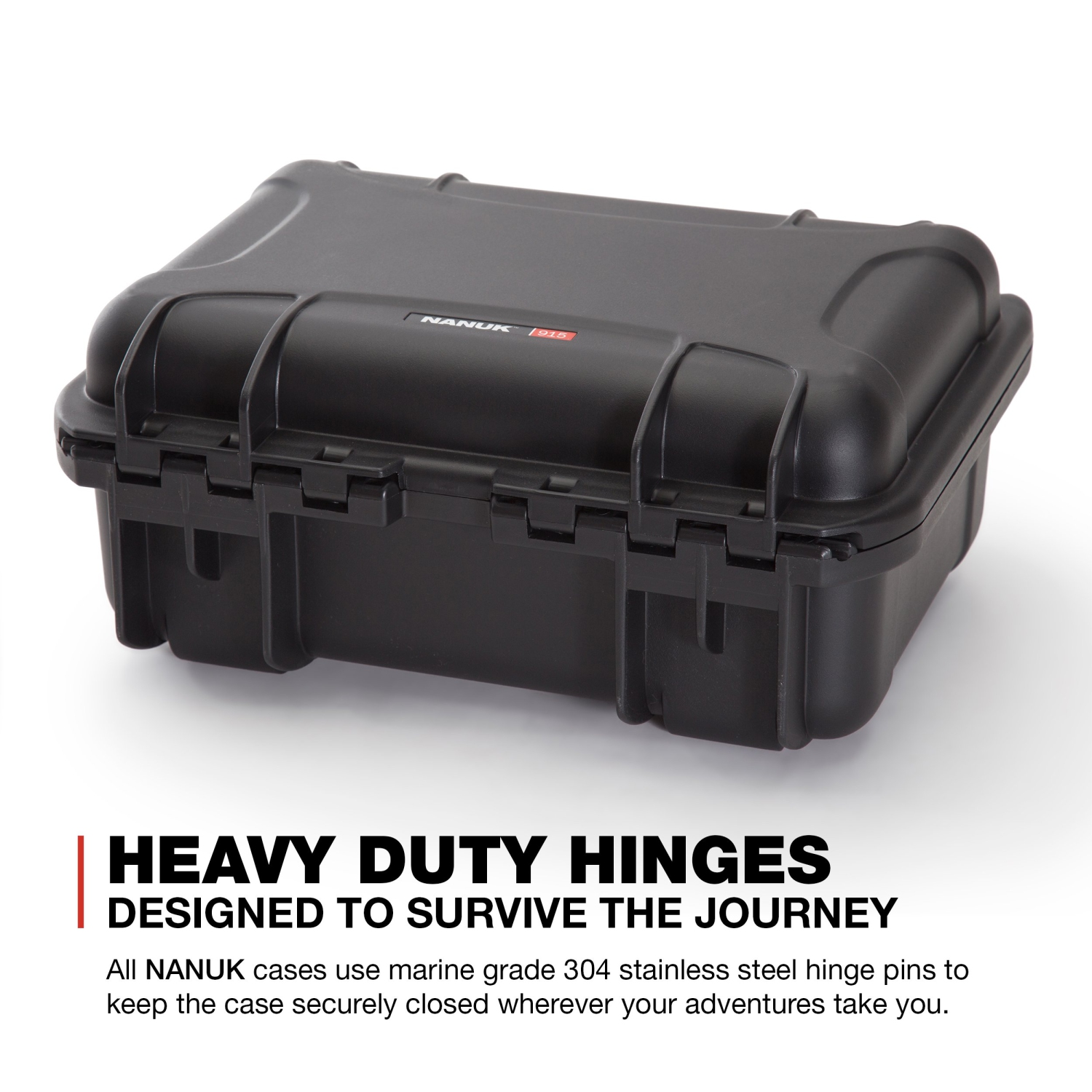 Nanuk 905 Waterproof Hard Case Empty - Black