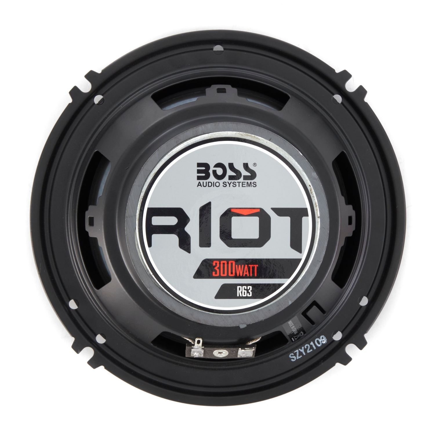 Haut-parleur coaxial automatique à 3 voies de 300 W R63 Riot DE BOSS Audio, 6,5&nbsp;po