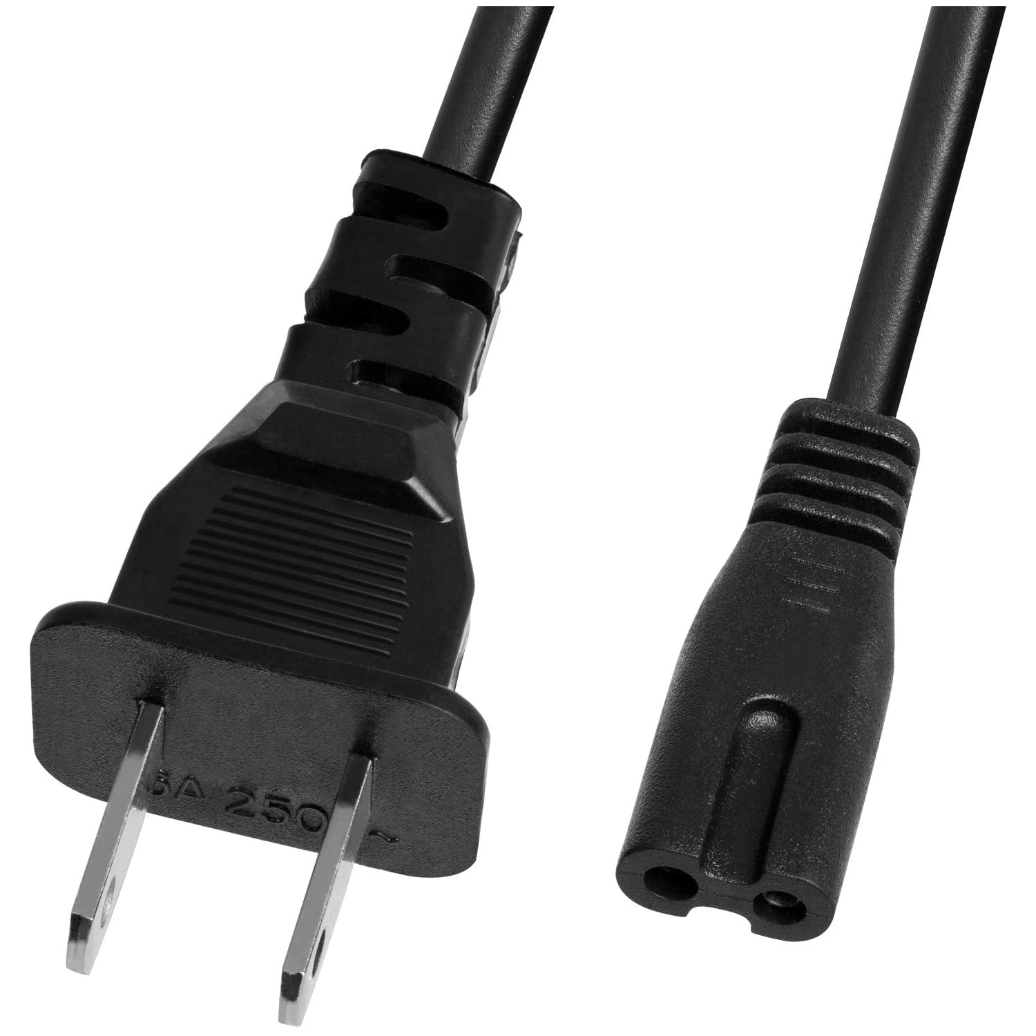 Fosmon 2-Slot to Standard Power Cord - Black