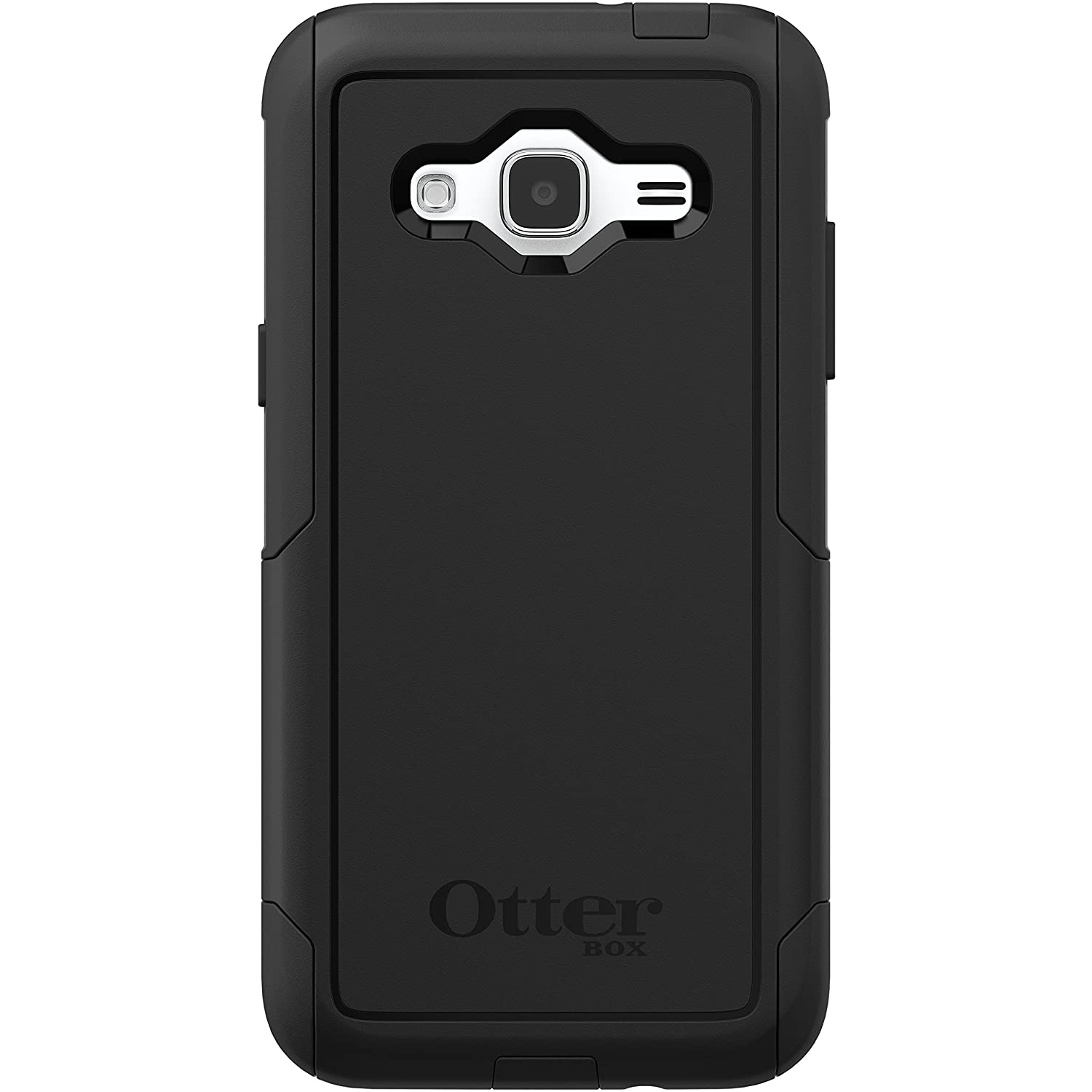 OtterBox Commuter Series Case for Samsung Galaxy J3 2016 Only (Not for 2017 Model) /J3V - Retail Packaging - Black [Open Box]