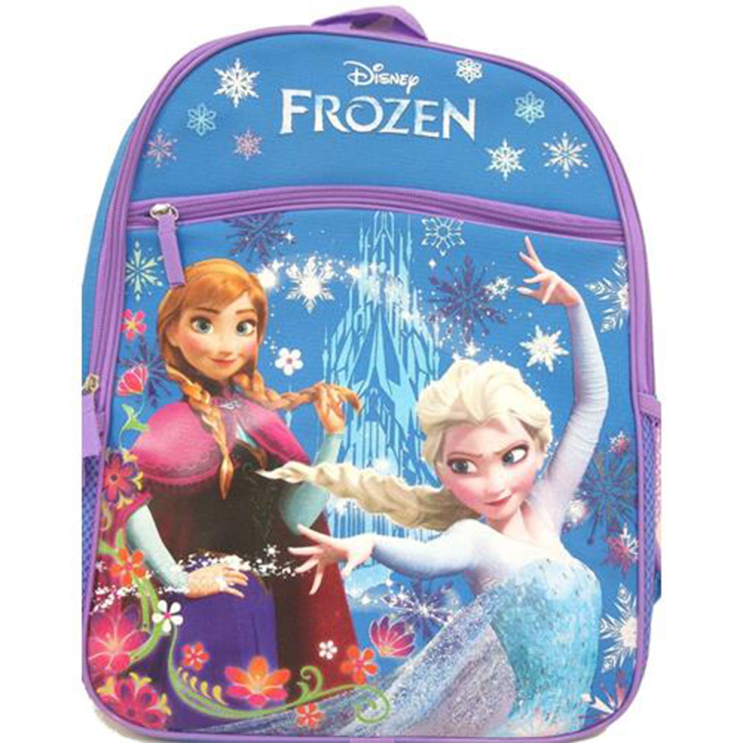 Disney Frozen Princess Elsa Anna Gorgeous Blue Kids Official Licensed Backpack 16 inch Best Buy Canada