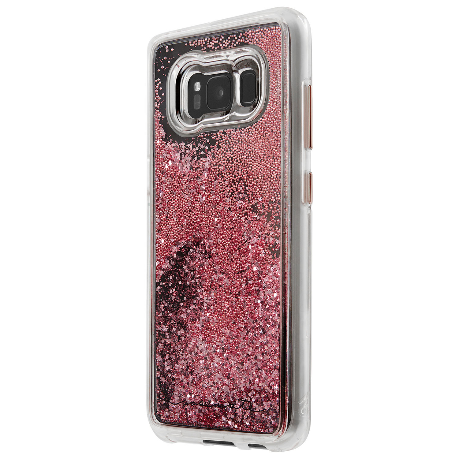 Case-Mate Naked Tough Waterfall Fitted Soft Shell Case for Galaxy S8 Plus - Rose Gold