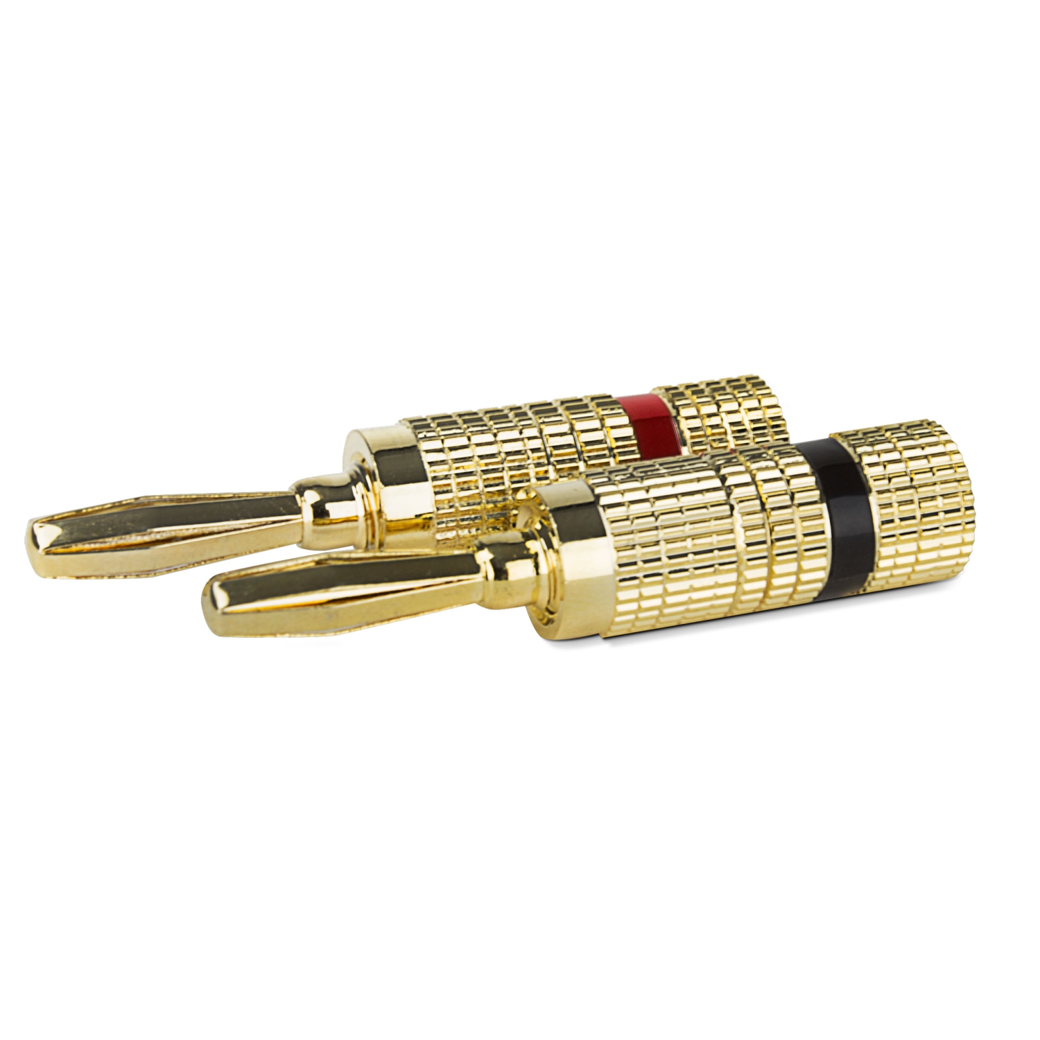 General Electric GE AV22638 Premium Banana Plug Speaker Wire Connectors