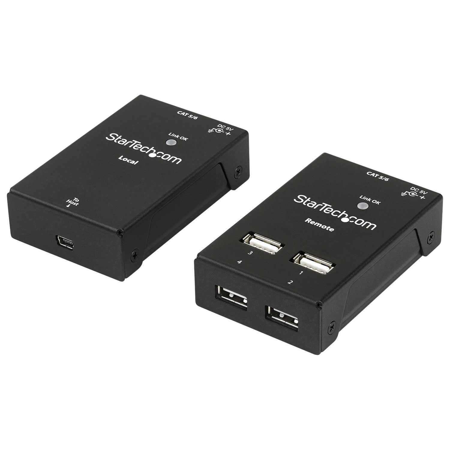 StarTech 4-Port USB 2.0-Over-Cat5/Cat6 Extender