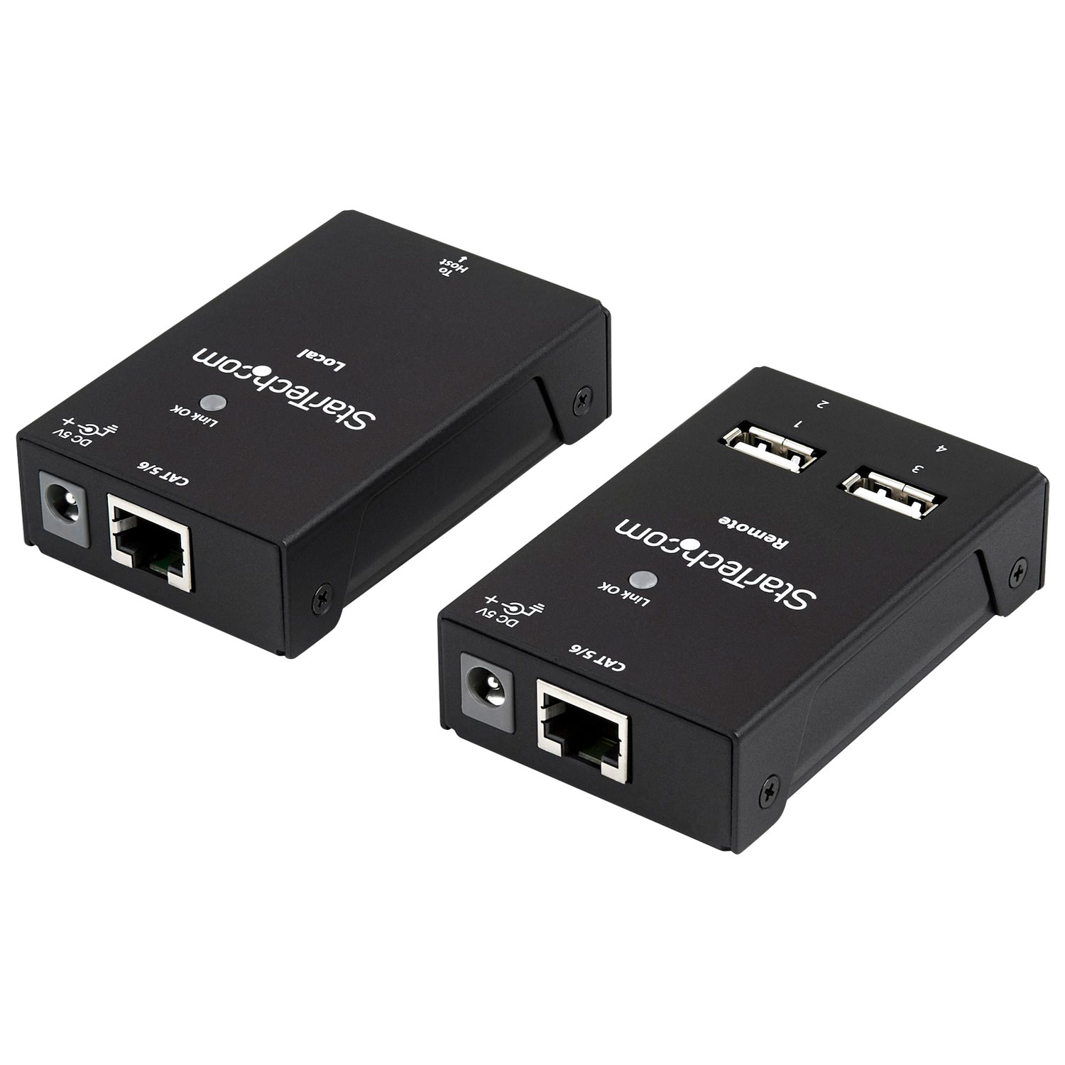 StarTech 4-Port USB 2.0-Over-Cat5/Cat6 Extender