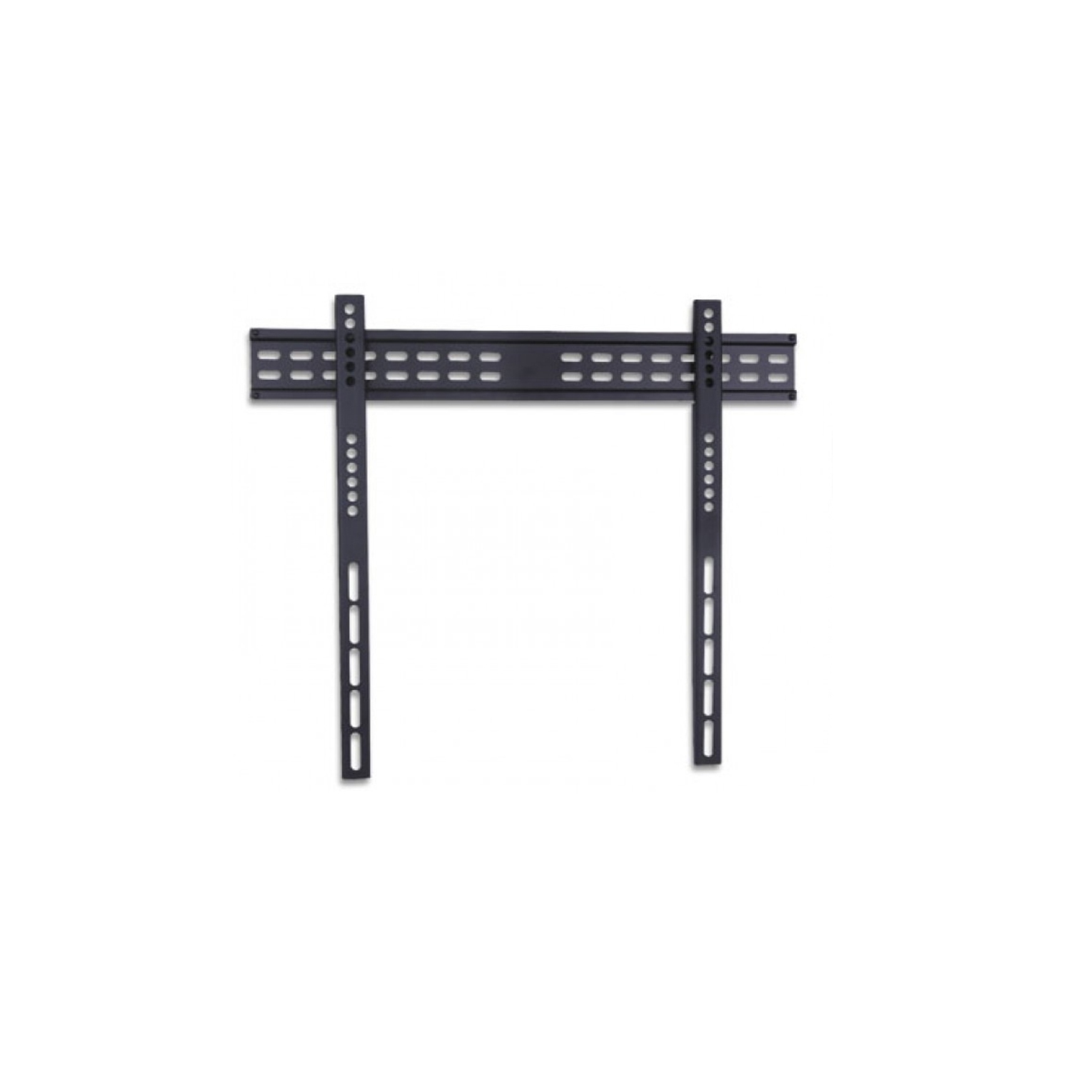 Techly 40' to 65" Ultra Slim Fixed LCD/LED TV Wall Mount - VESA up to 400x400 mm - Holds up to 60 kg - Includes bubble level - Black