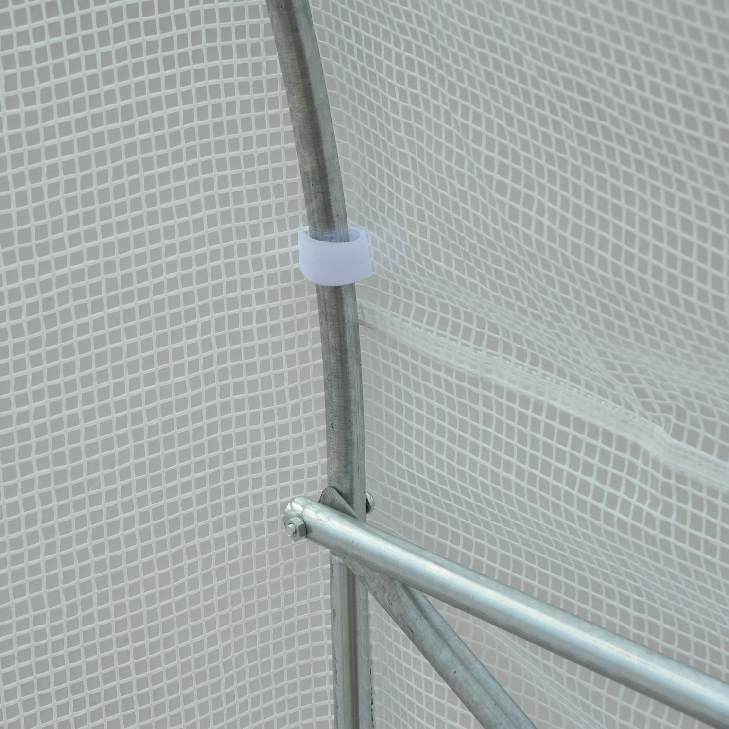 Outsunny 11.5x10x7FT Walk-In Greenhouse White